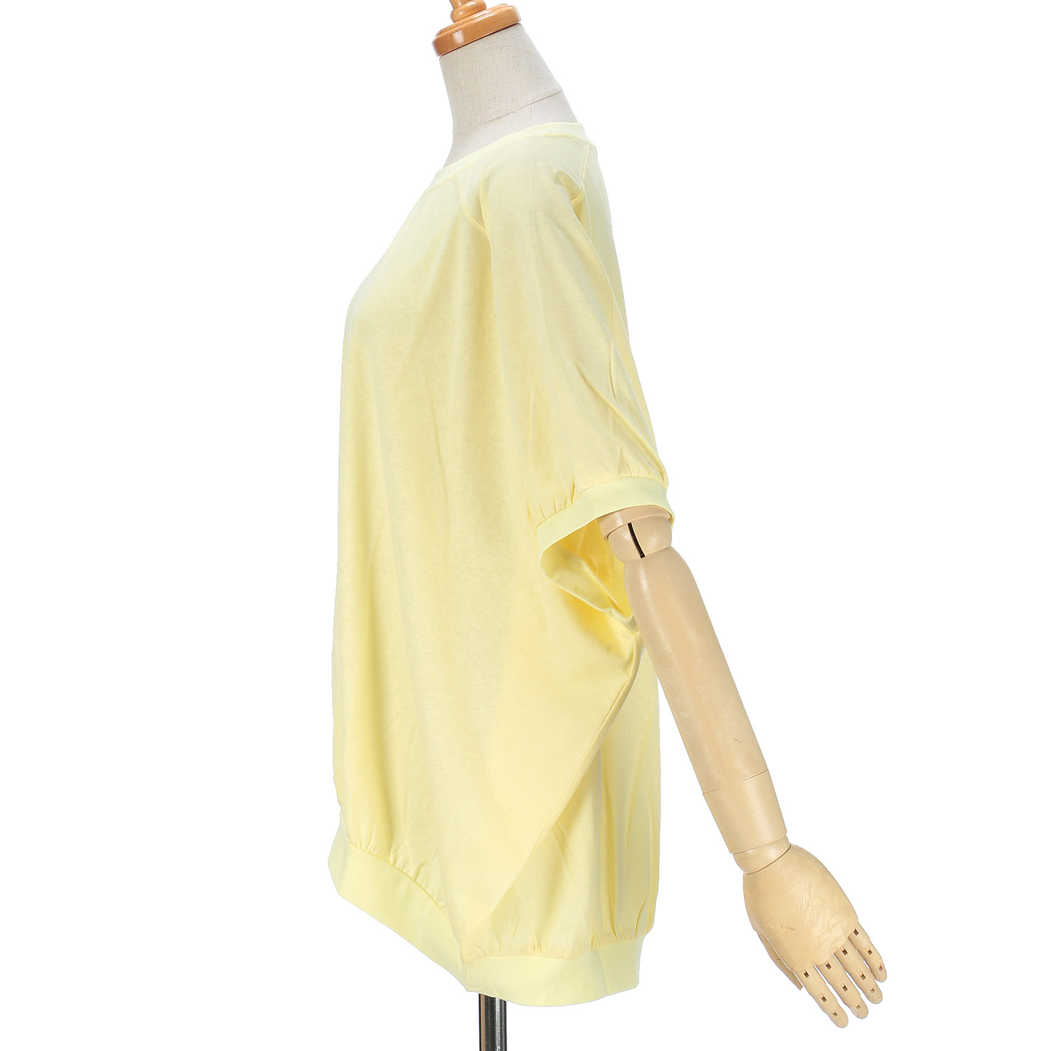 【Insta Live】le colis スラブ天竺ドルマンギャザープルオーバー - 画像5