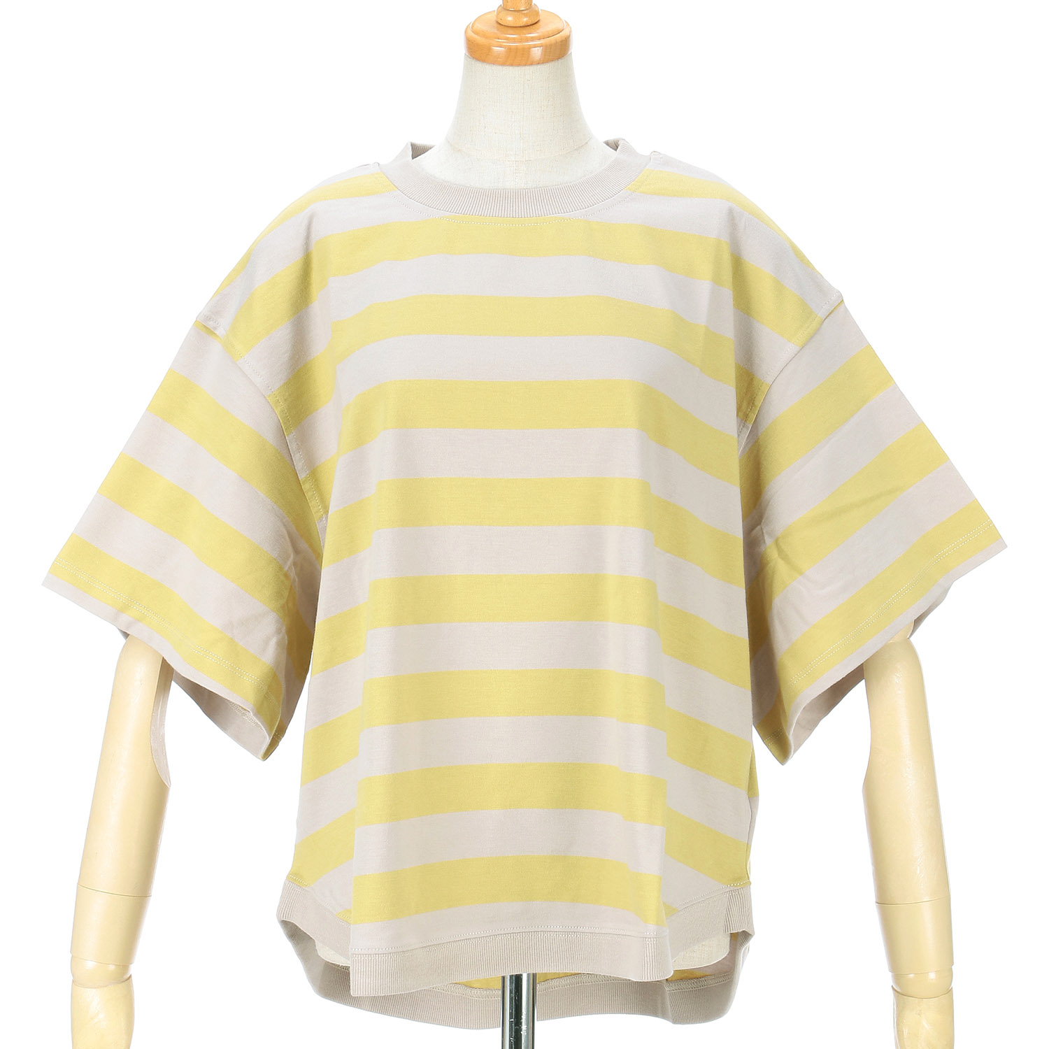 【Insta Live】le colisボーダーまるっとプルオーバー5分袖 - 画像3