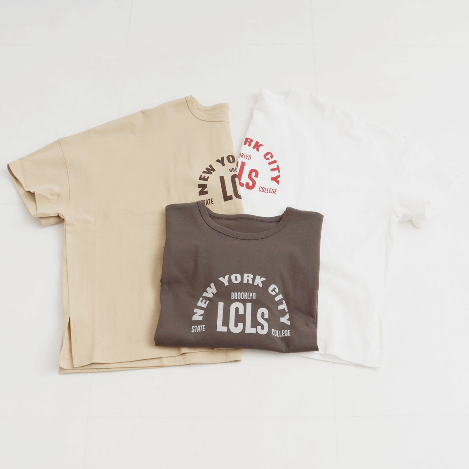 【Insta Live】le colis OE天竺ロゴワイドTee - 画像2