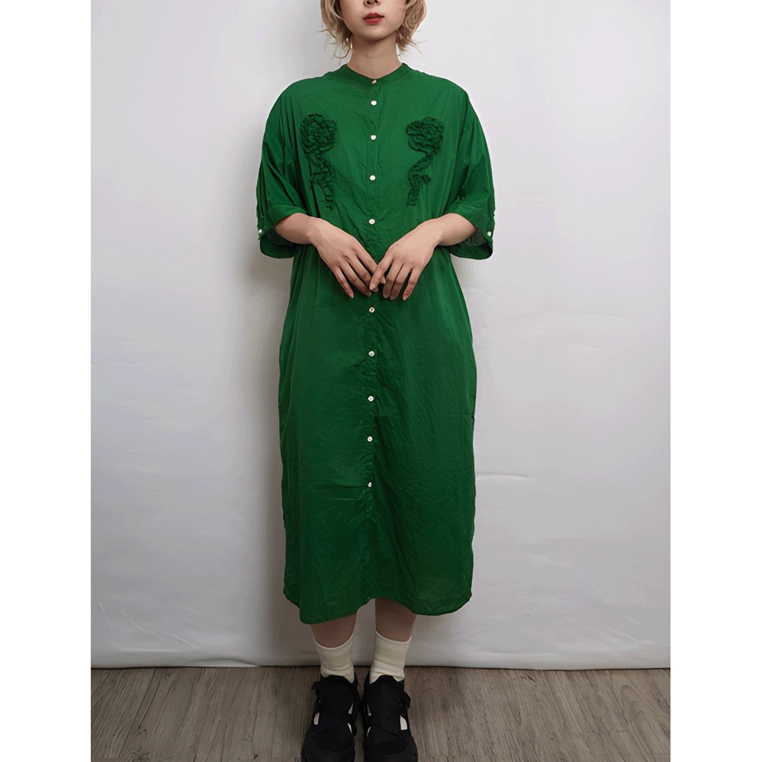 fu－dueka：： 花柄モチーフワンピース - 画像11