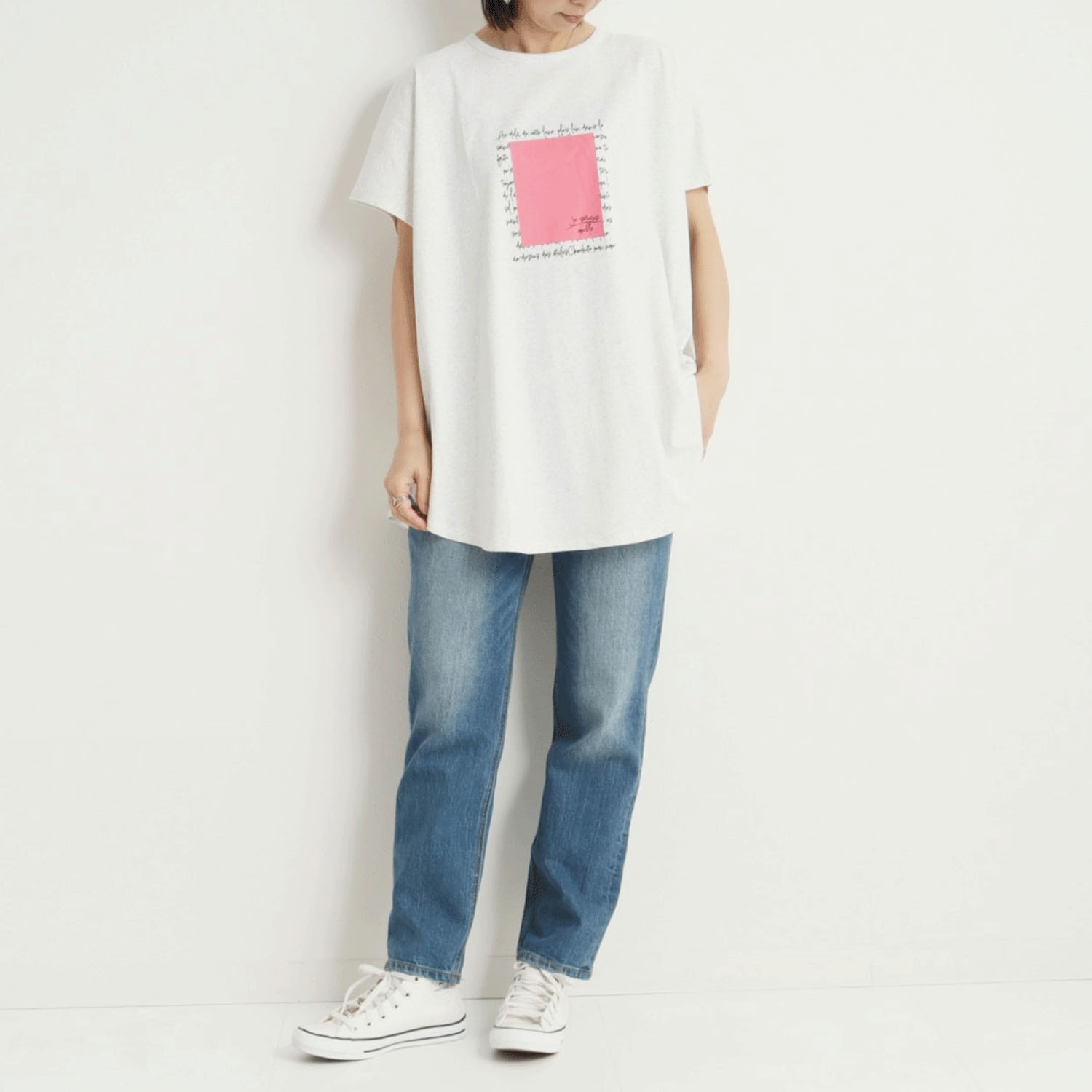 le colis OE天竺ポンチョTEE - 画像3