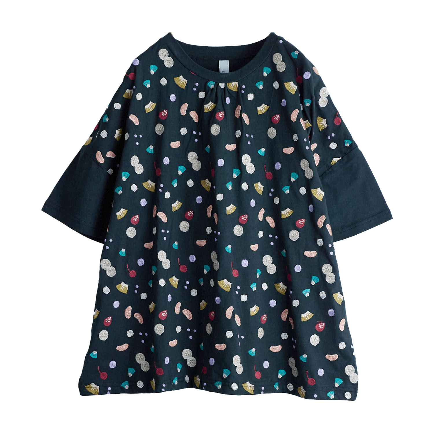 Emago  フルーツポンチ刺繍Tシャツ - 画像1