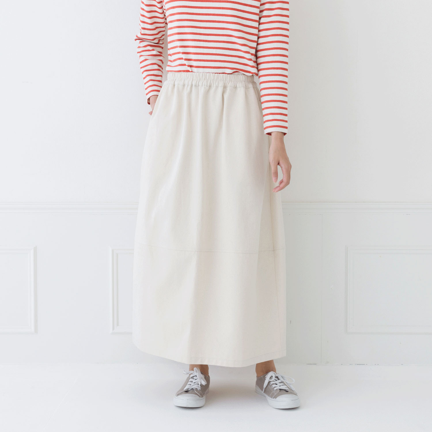 【お取り寄せ】 kermu デニムバルーンスカート - 画像3