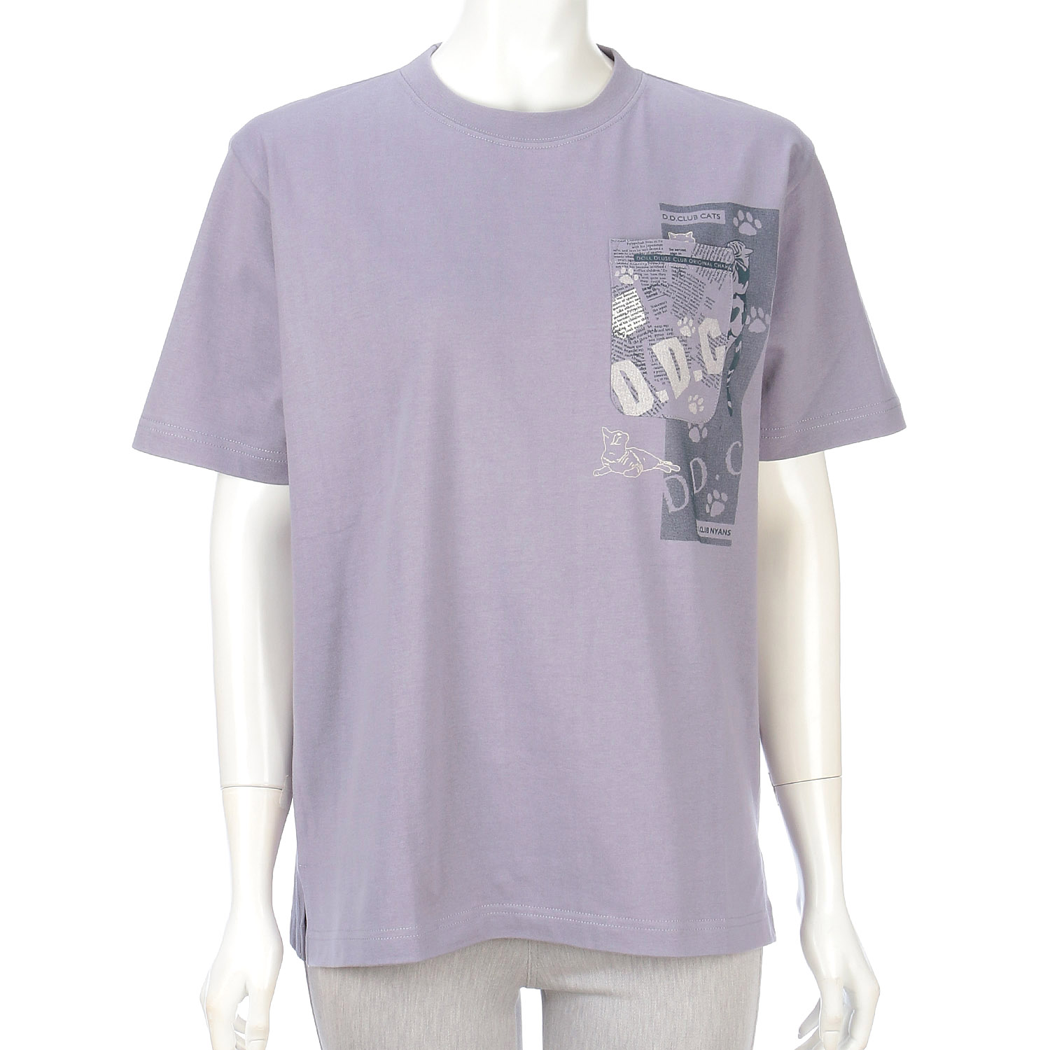 【ETONET限定】DDCLUB ロングTネコポケット