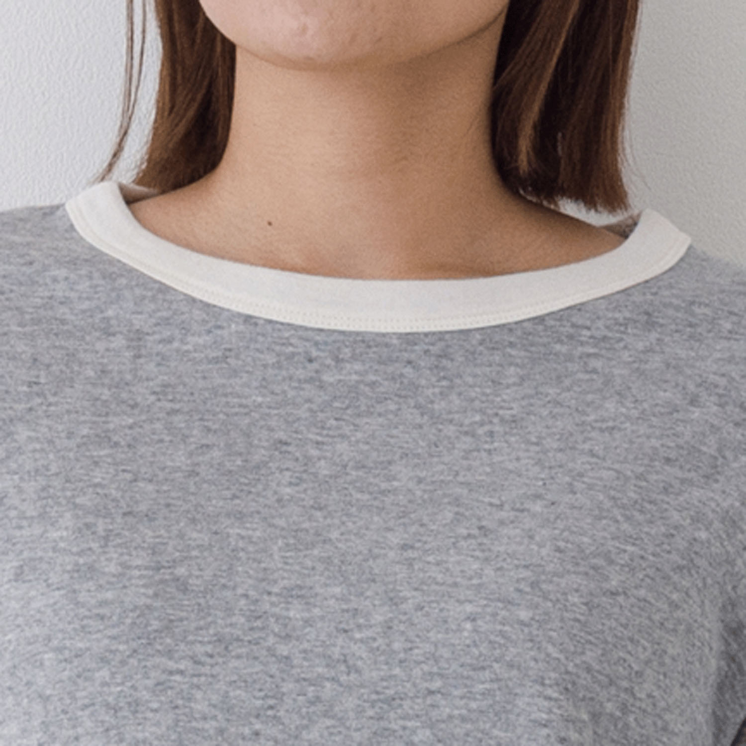 【お取り寄せ】Kermu コットン接結天竺バイカラー長袖Tシャツ - 画像11