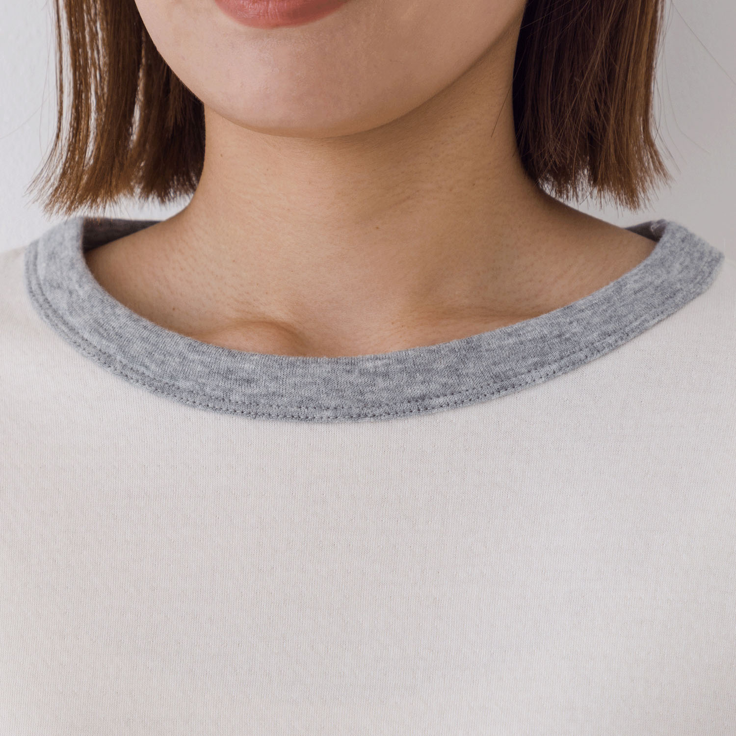 【お取り寄せ】Kermu コットン接結天竺バイカラー長袖Tシャツ - 画像19