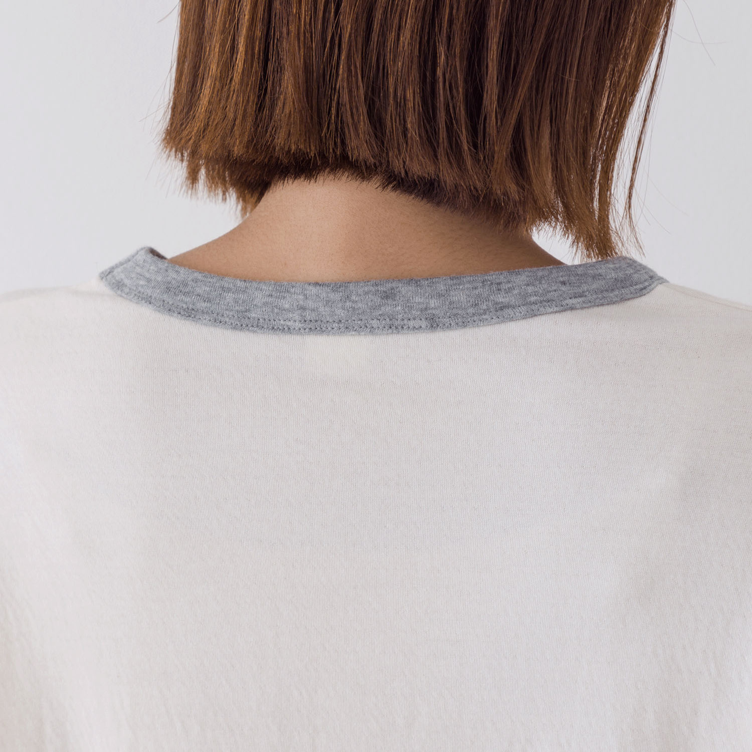 【お取り寄せ】Kermu コットン接結天竺バイカラー長袖Tシャツ - 画像21