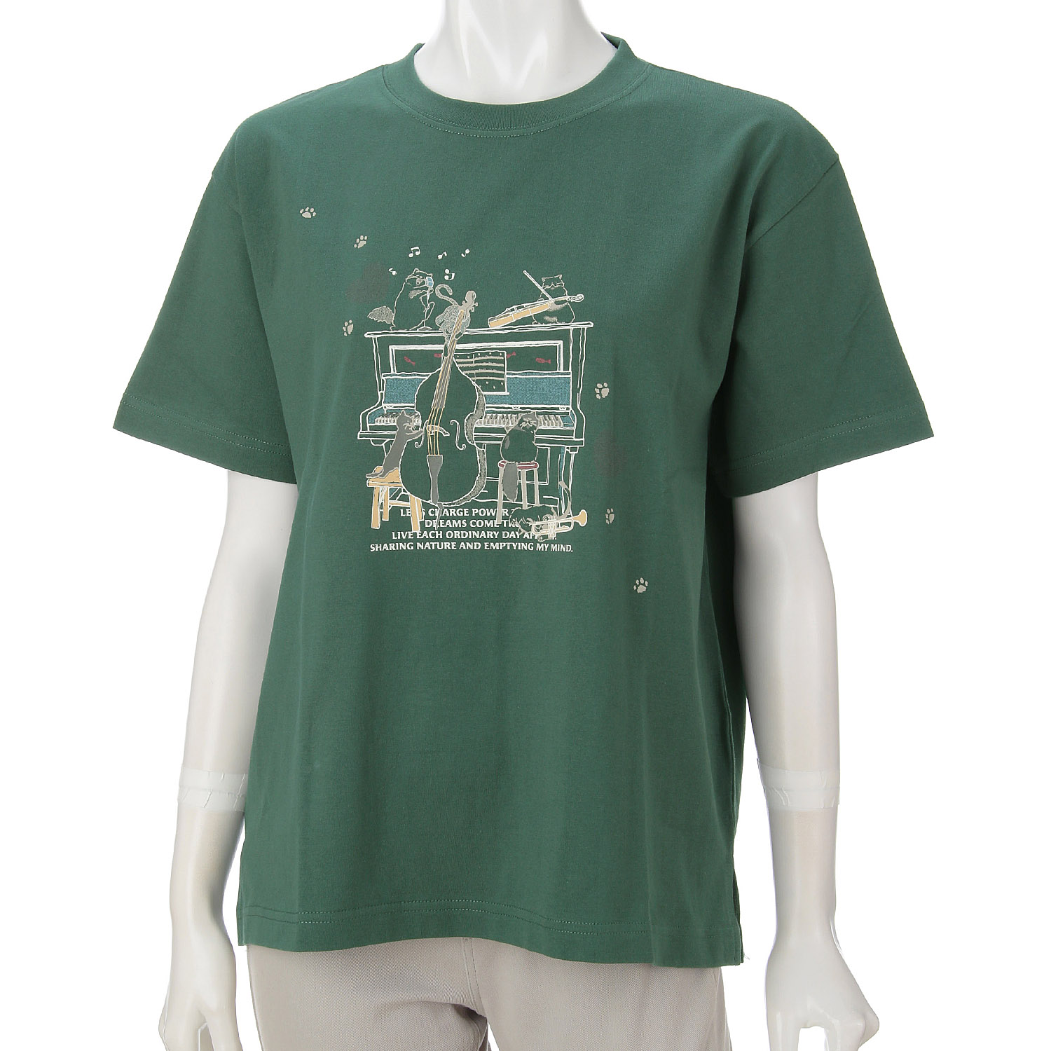 【ETONET限定】DDCLUB  プリントTネコピアノ - 画像8