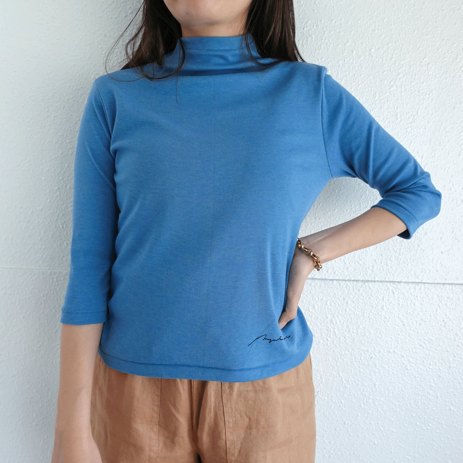 マゼンタT／Cフライス7分袖