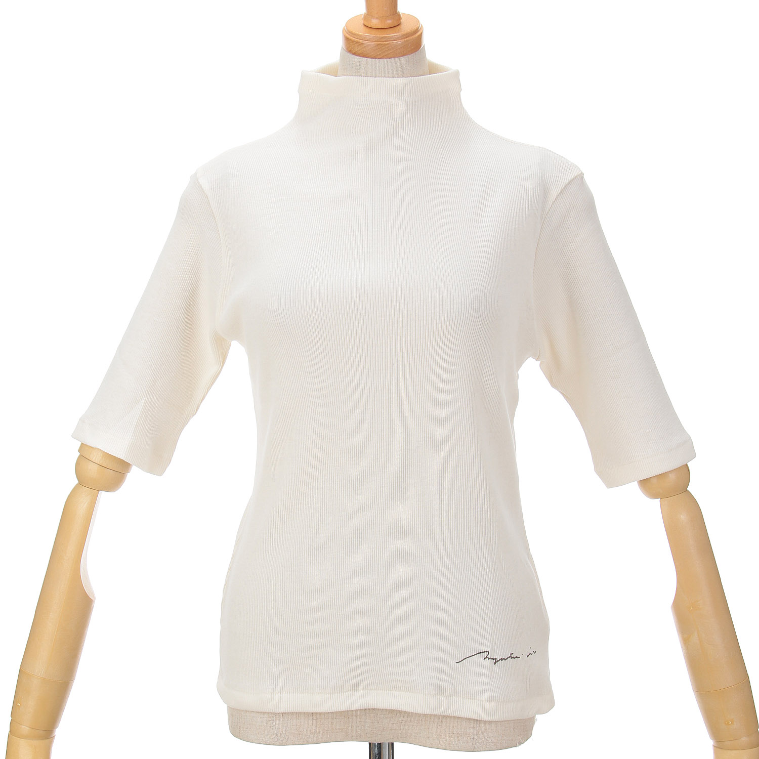 マゼンタT／Cテレコ5分袖 - 画像11