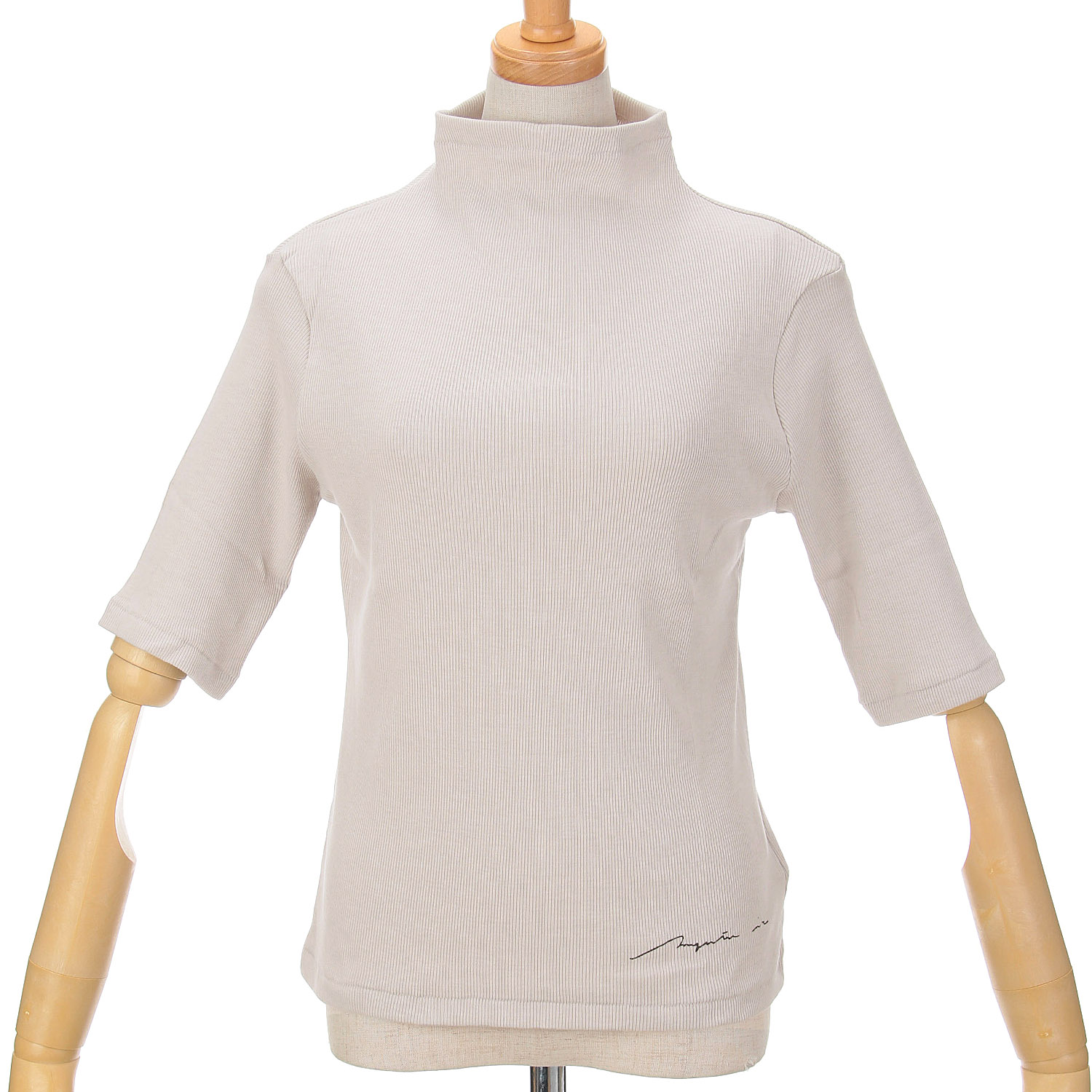 マゼンタT／Cテレコ5分袖 - 画像12