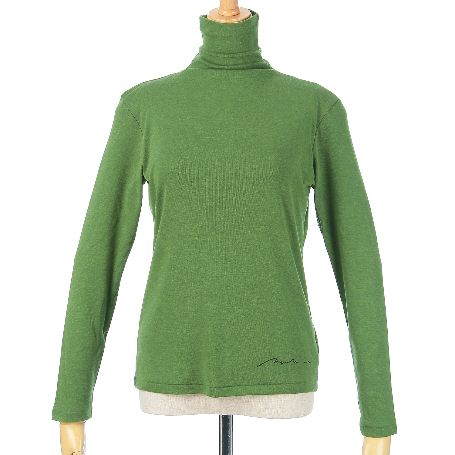 マゼンタ フライス12cmボトルネック長袖 - 画像37