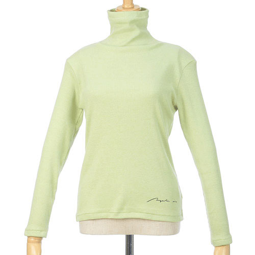 【Insta Live】マゼンタ テレコ12cmボトルネック長袖 - 画像30