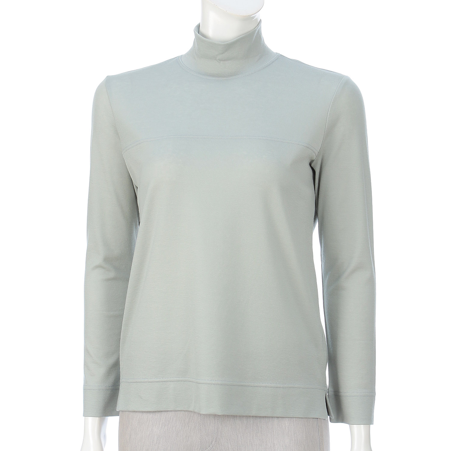 セルロース片袋胸切替ハイネック - 画像13