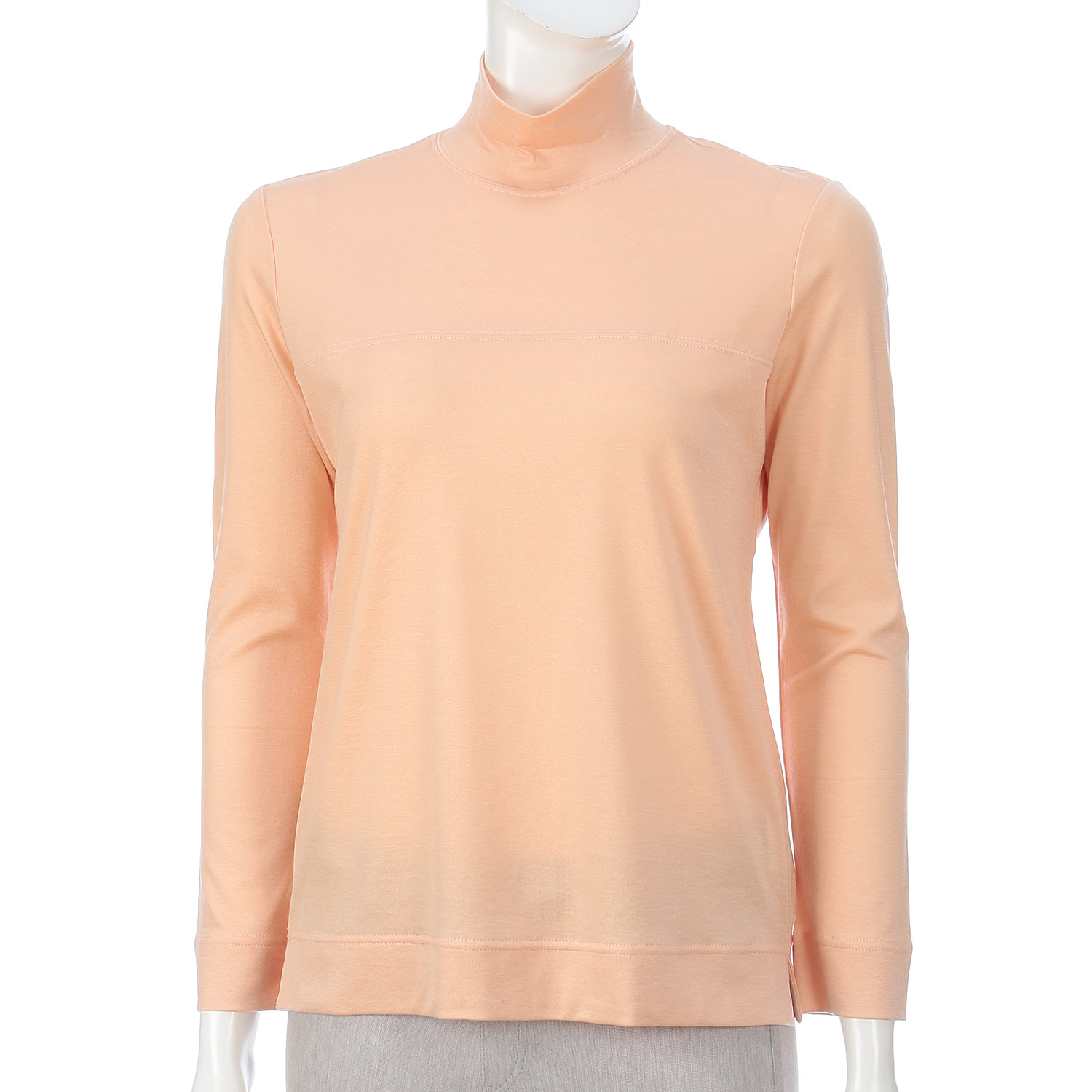 セルロース片袋胸切替ハイネック - 画像10