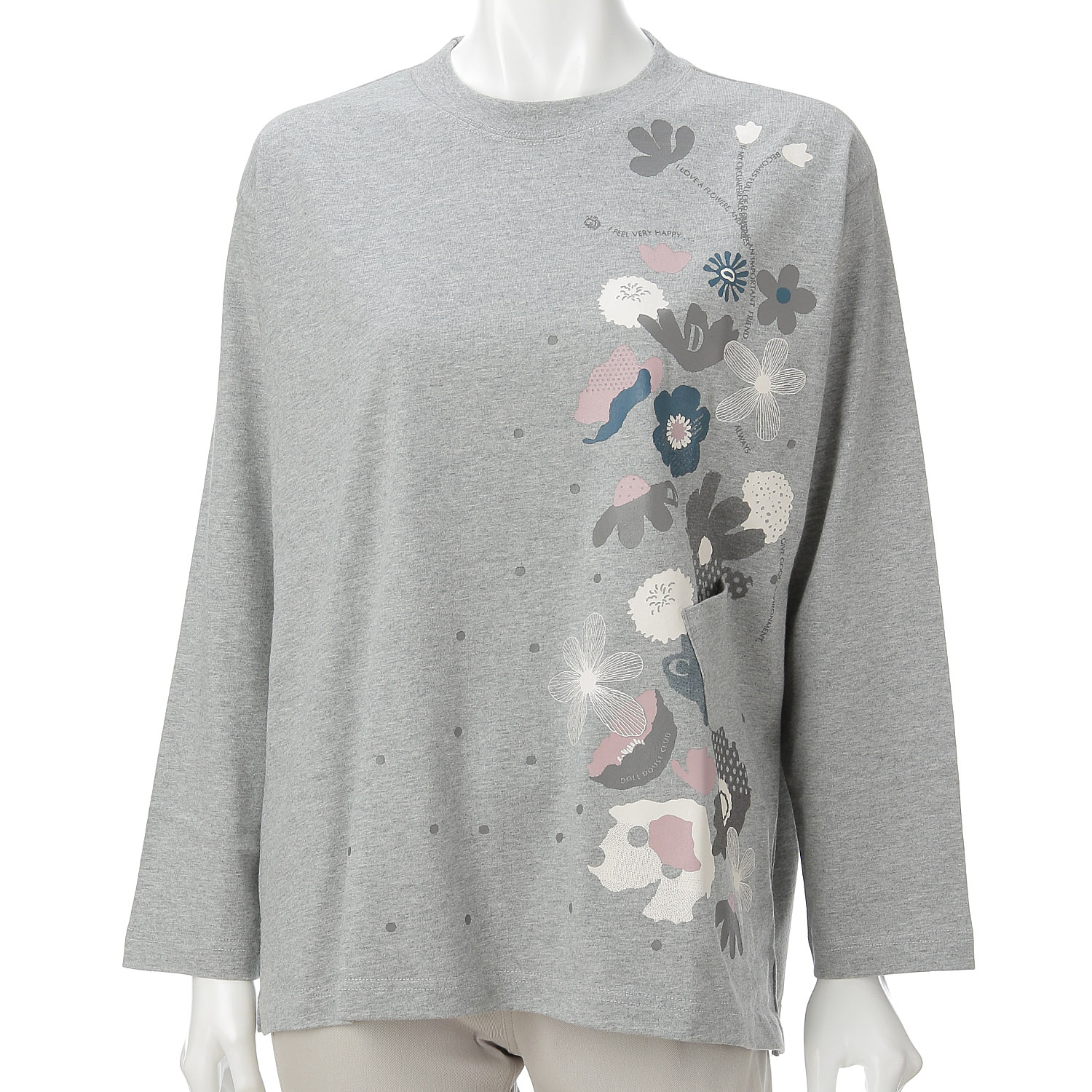 DDCLUB ワイドT FLOWER