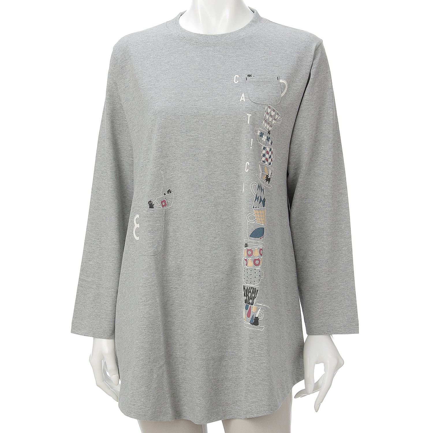 DDCLUB チュニック ネコCUP - 画像2