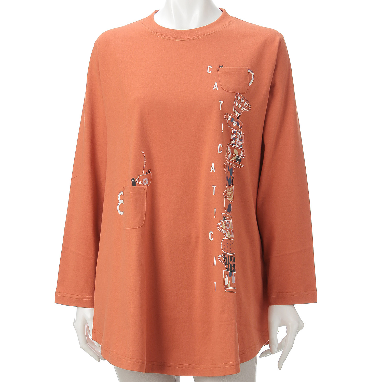 DDCLUB チュニック ネコCUP - 画像1