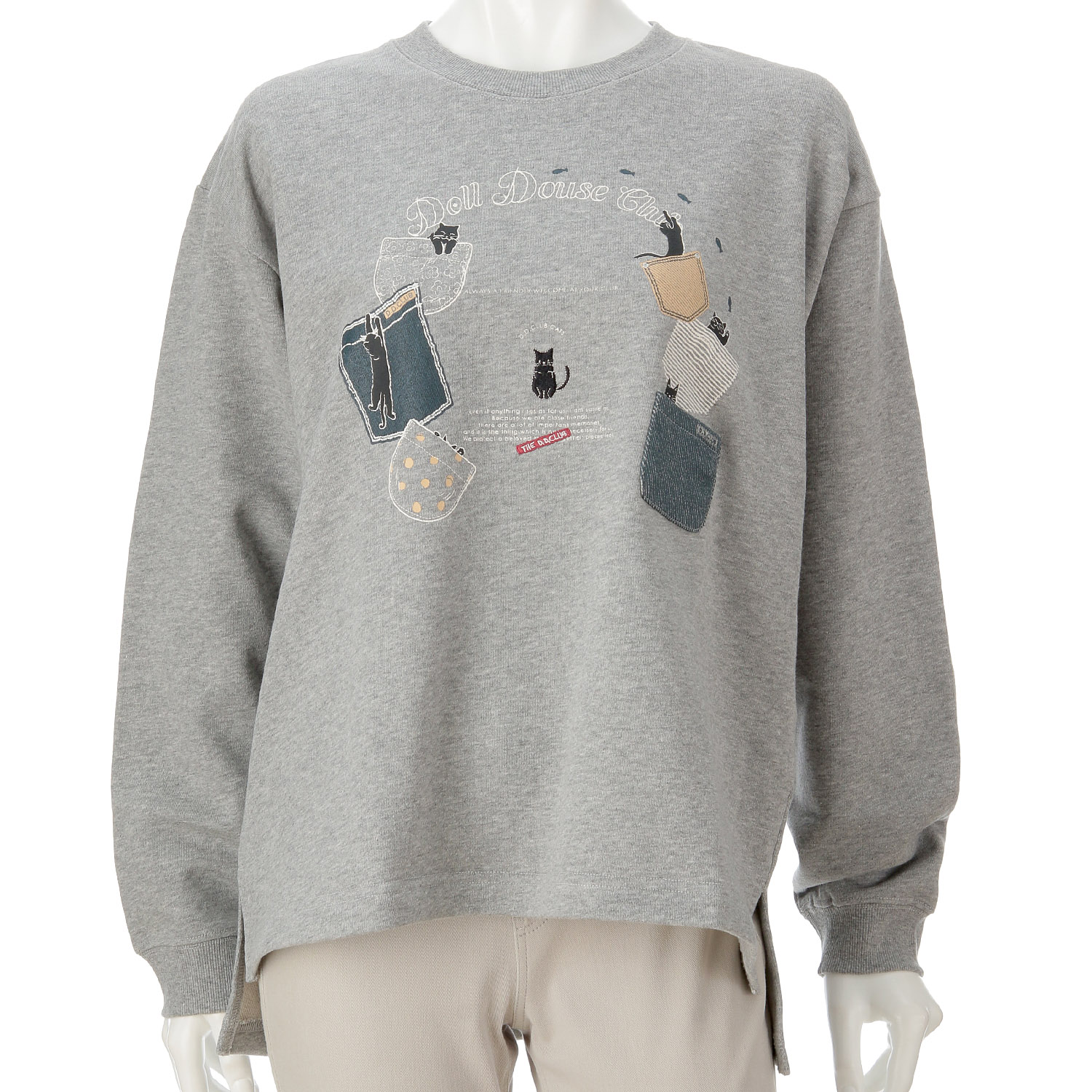 DDCLUB 裏毛TRネコポケット - 画像2