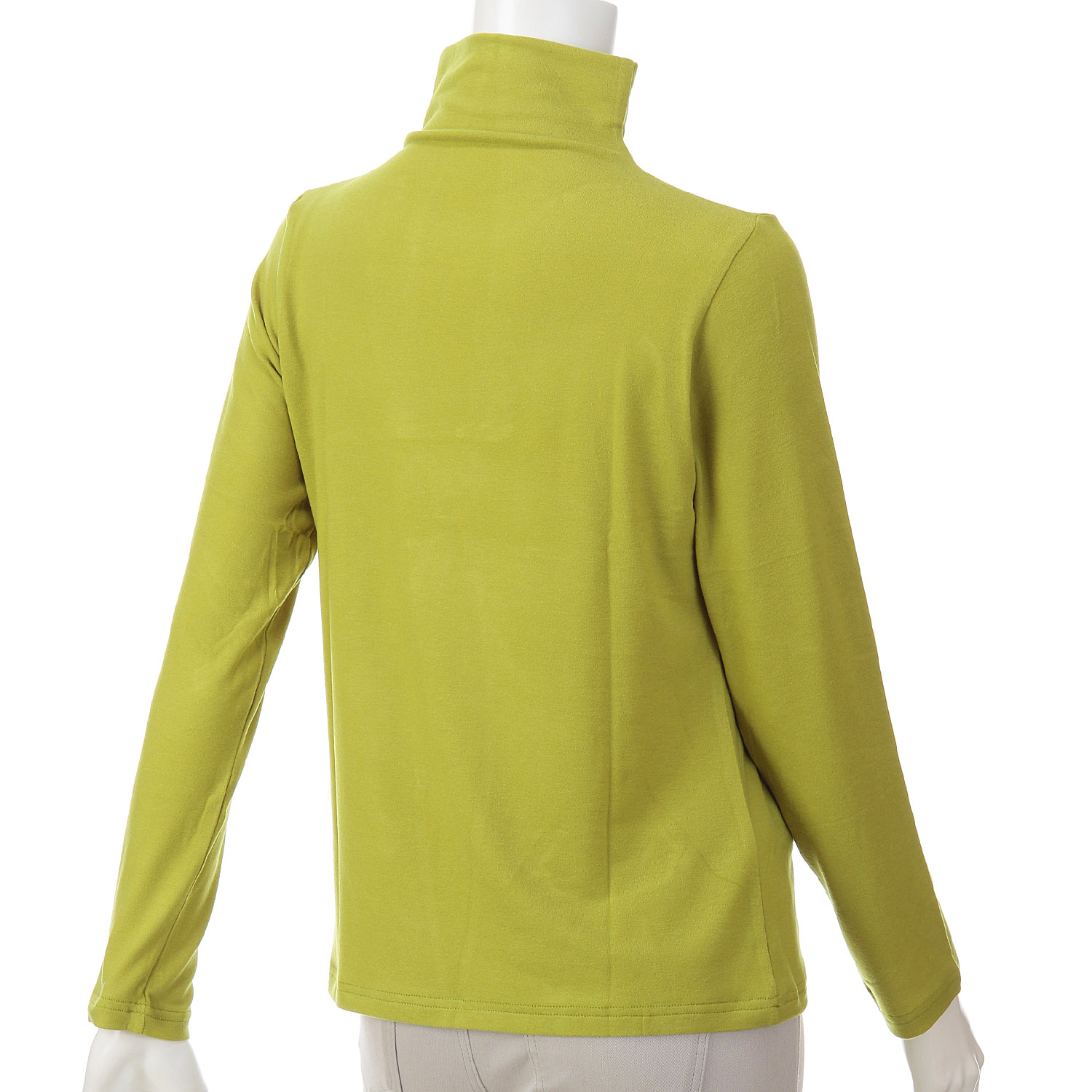 【Insta Live】ミップガーゼ無地ボトルネックカットソー - 画像33