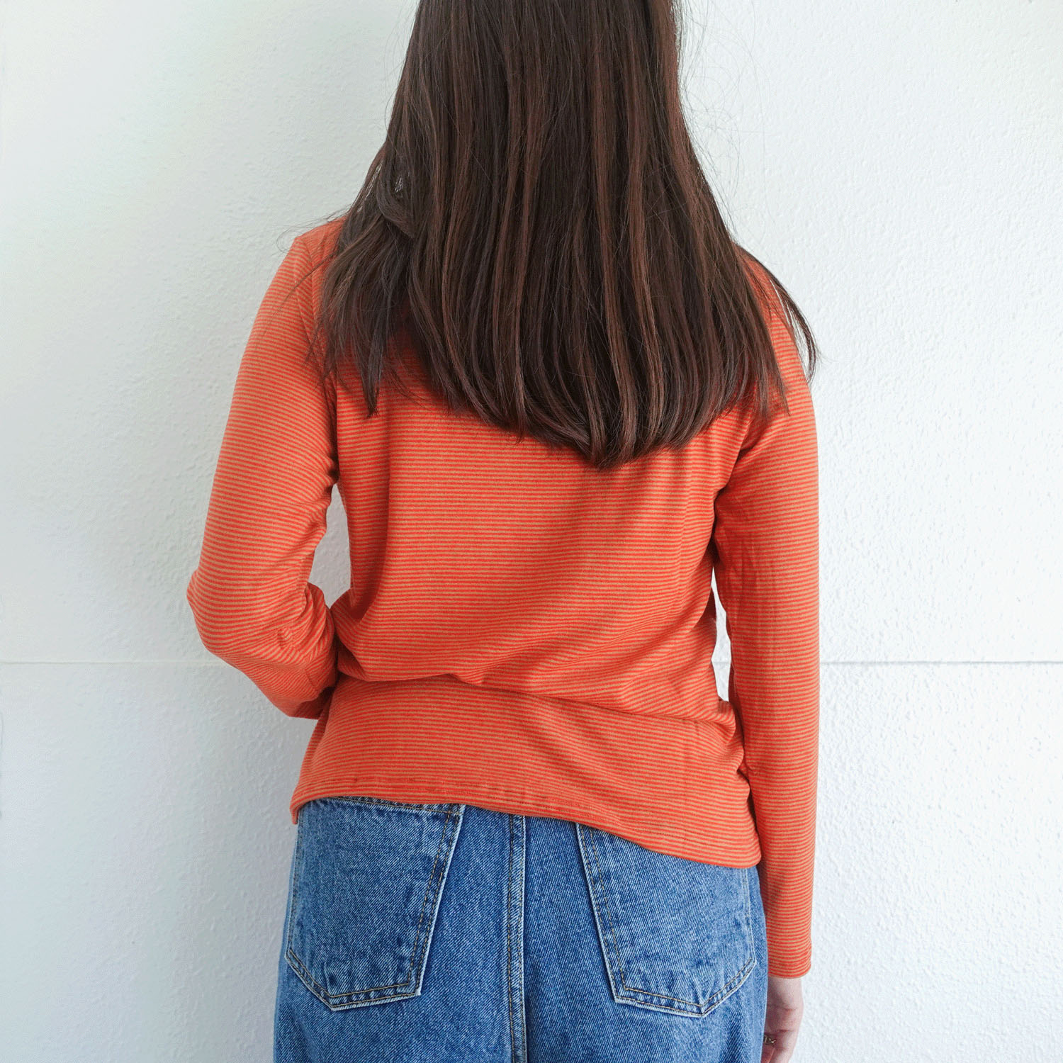 ミップガーゼボーダーカットソー - 画像2