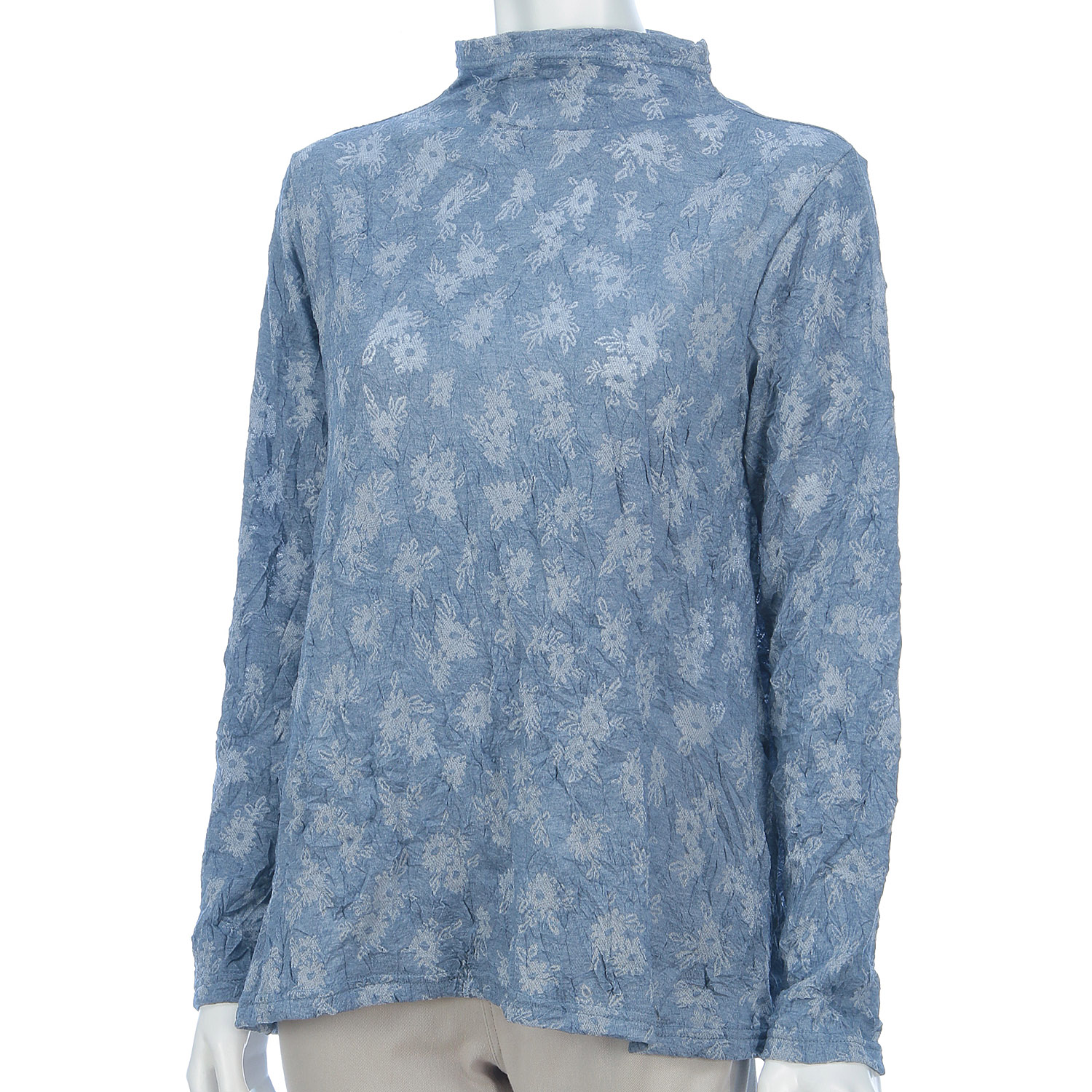 フレアーボトルネックカットソー - 画像11