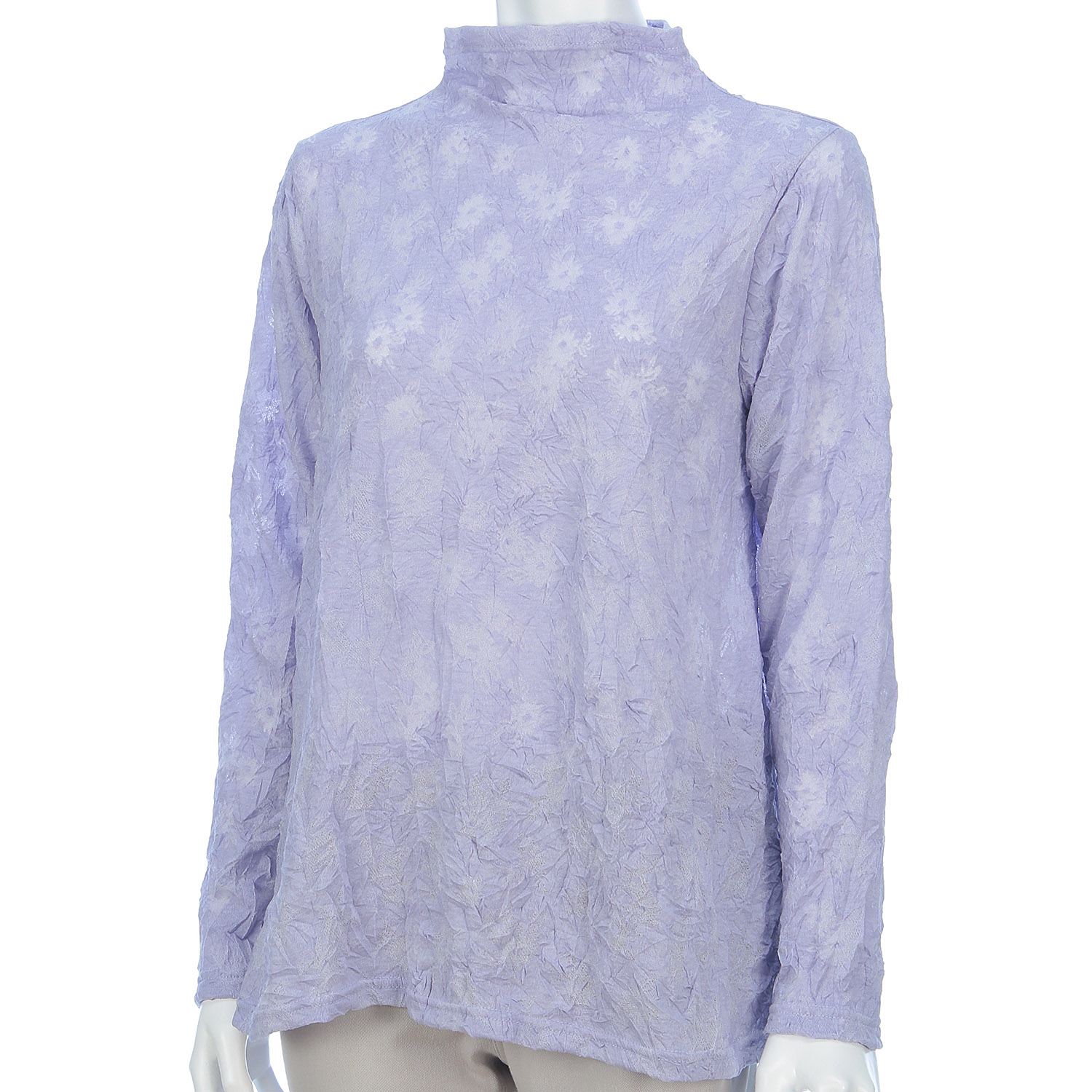 フレアーボトルネックカットソー - 画像12