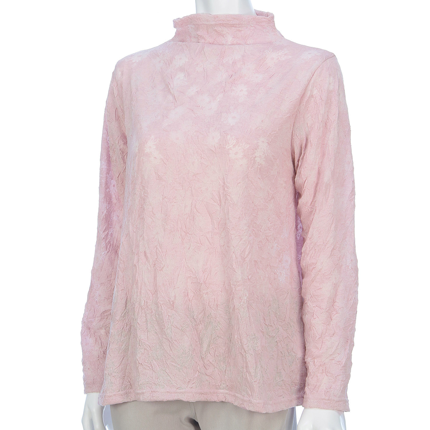 フレアーボトルネックカットソー - 画像5