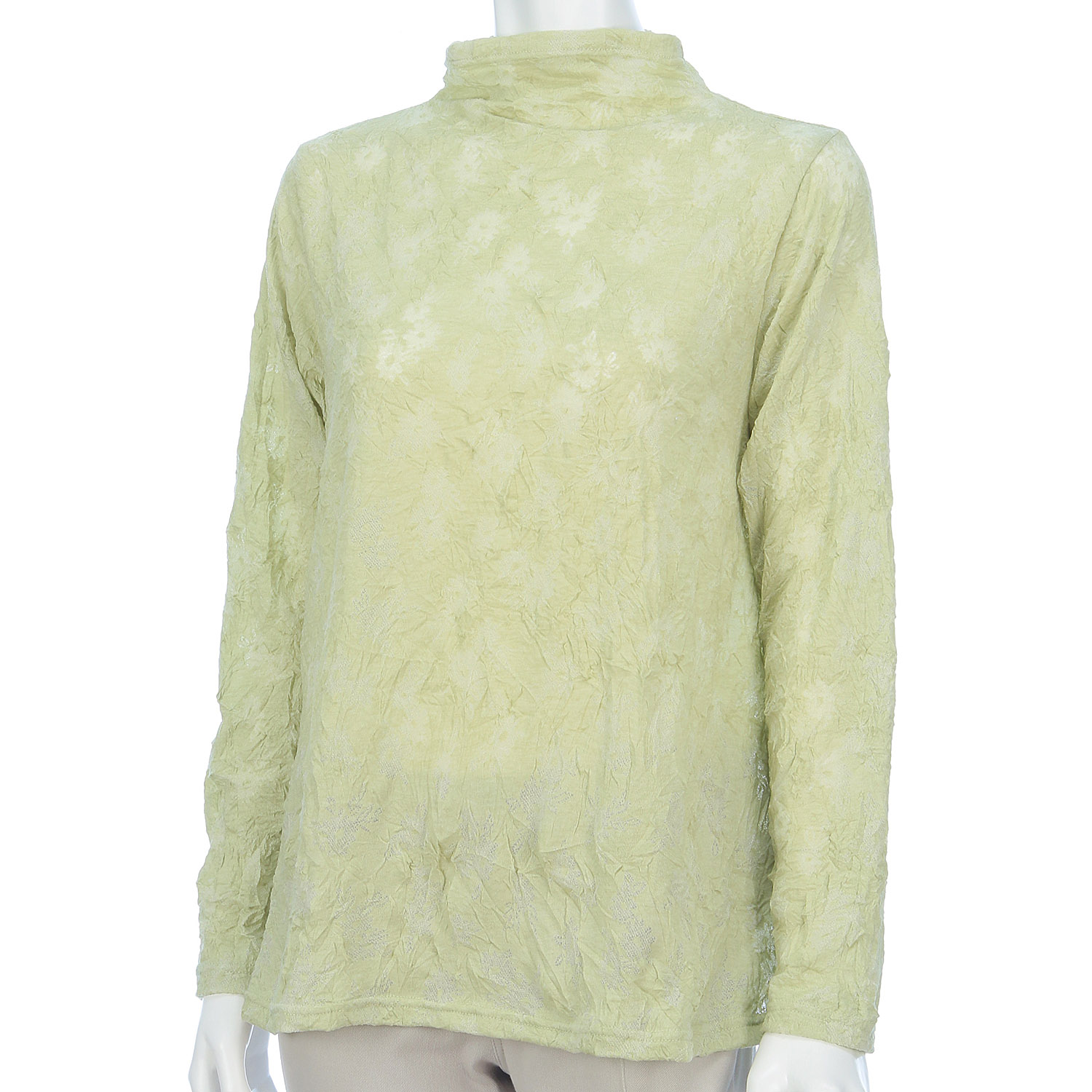 フレアーボトルネックカットソー - 画像9