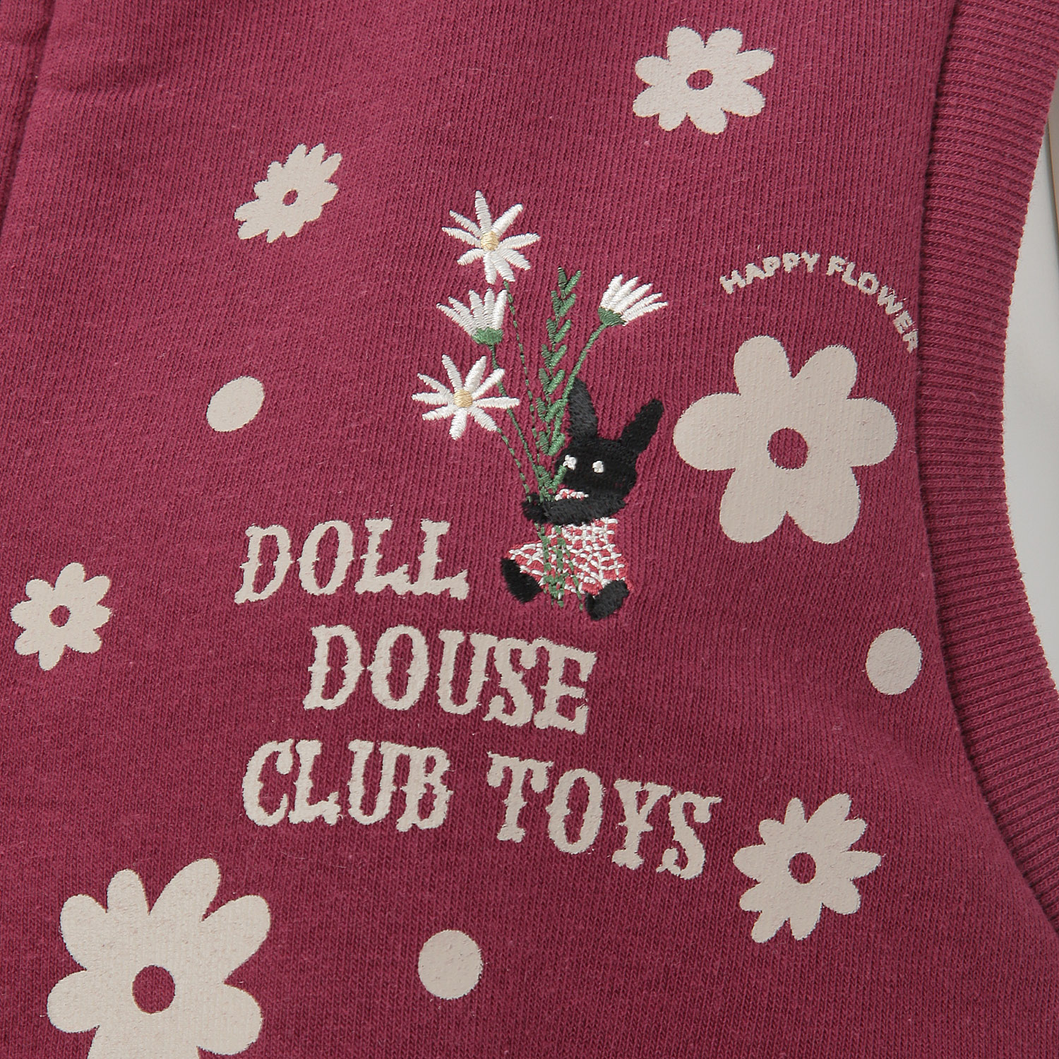 DDCLUB 裏起毛ベスト トイラビット - 画像5