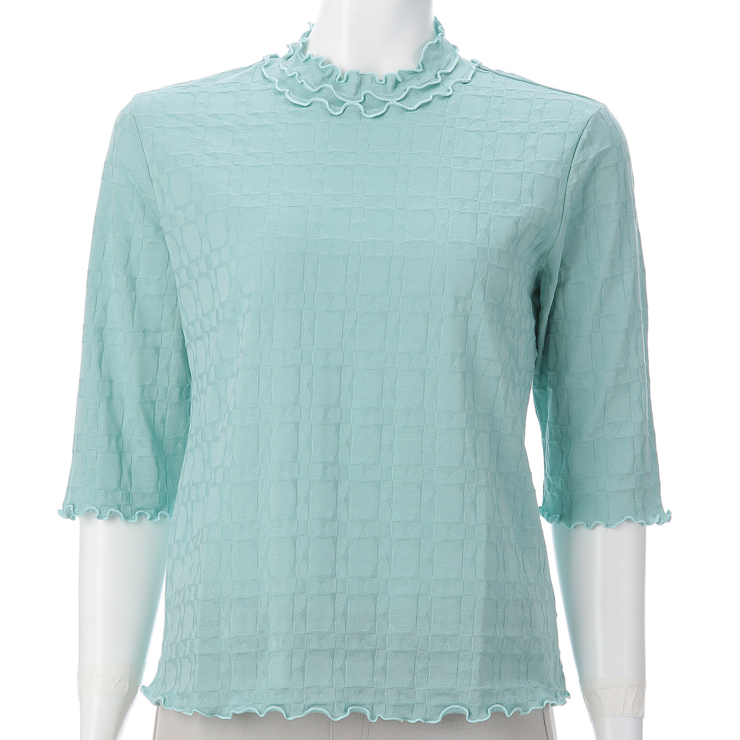 リンクスジャカード三段メロウカットソー - 画像6