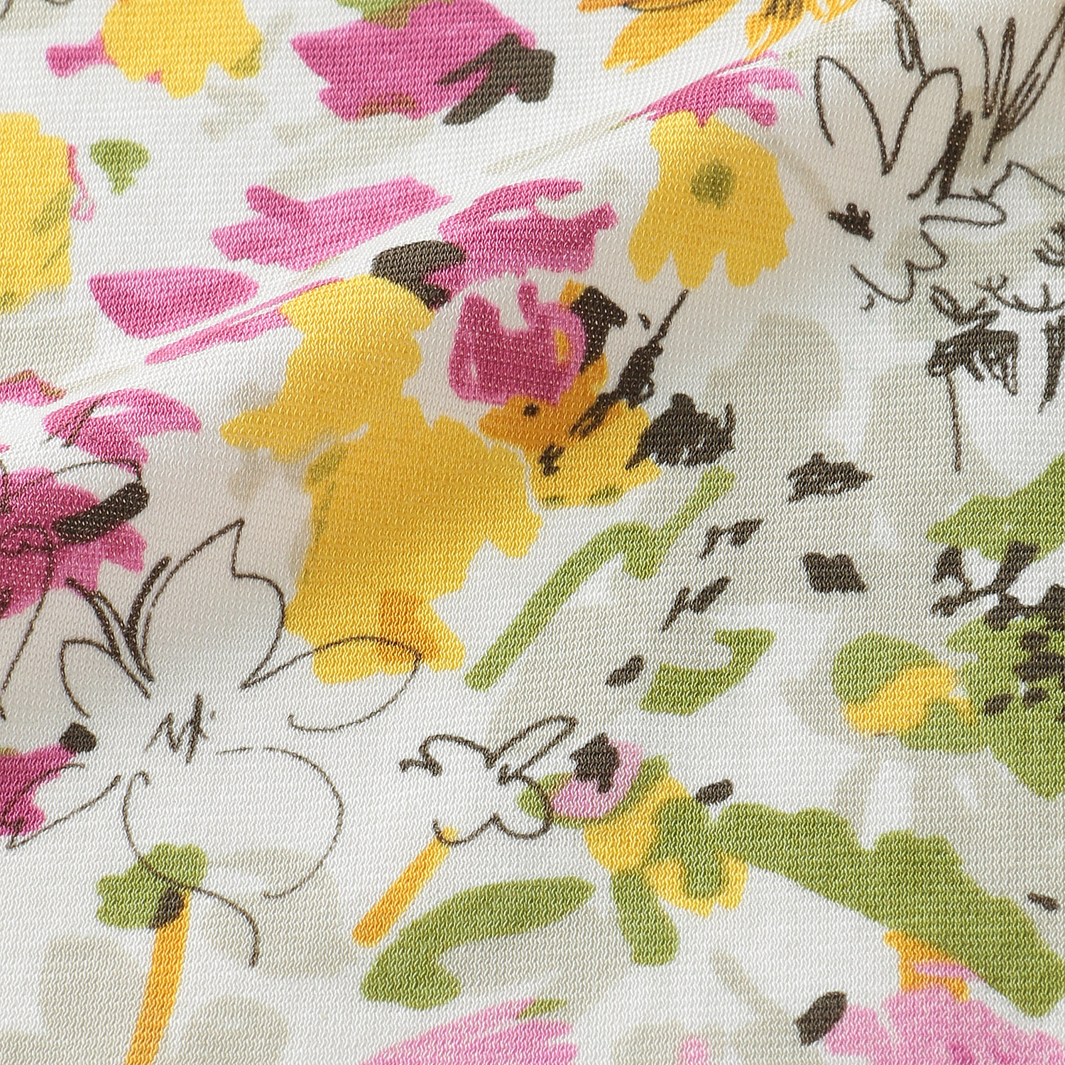 チビハイプリント七分袖カットソー - 画像3