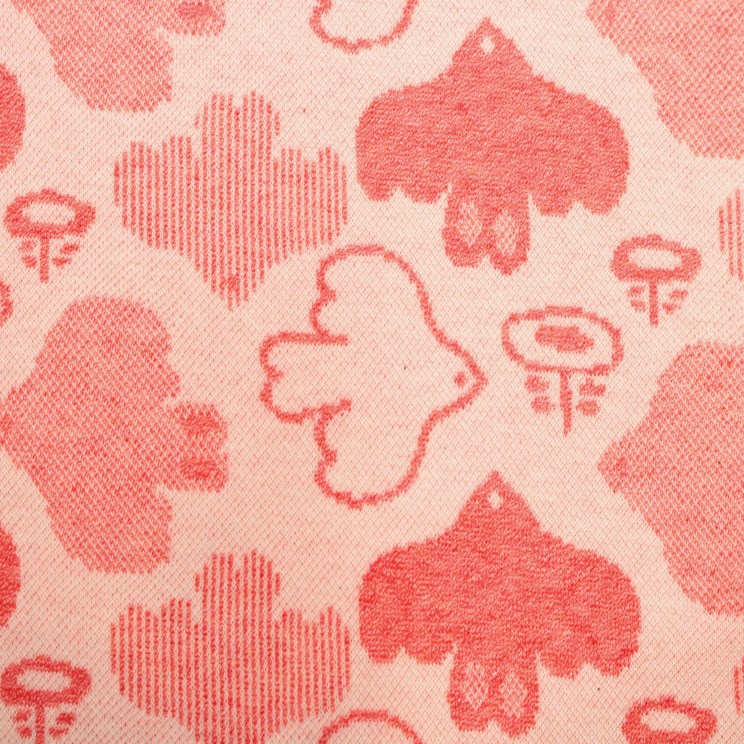 T’BIS STUDIO 長袖バード柄ダブルジャカード起毛ハイネックカットソー - 画像4