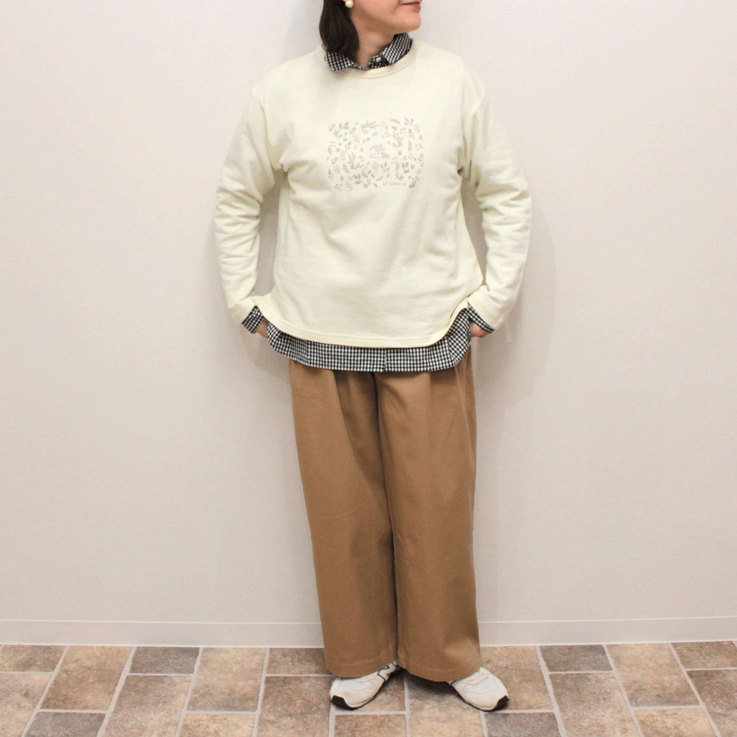 notorico My favorite things 長袖プリントカットソー - 画像6