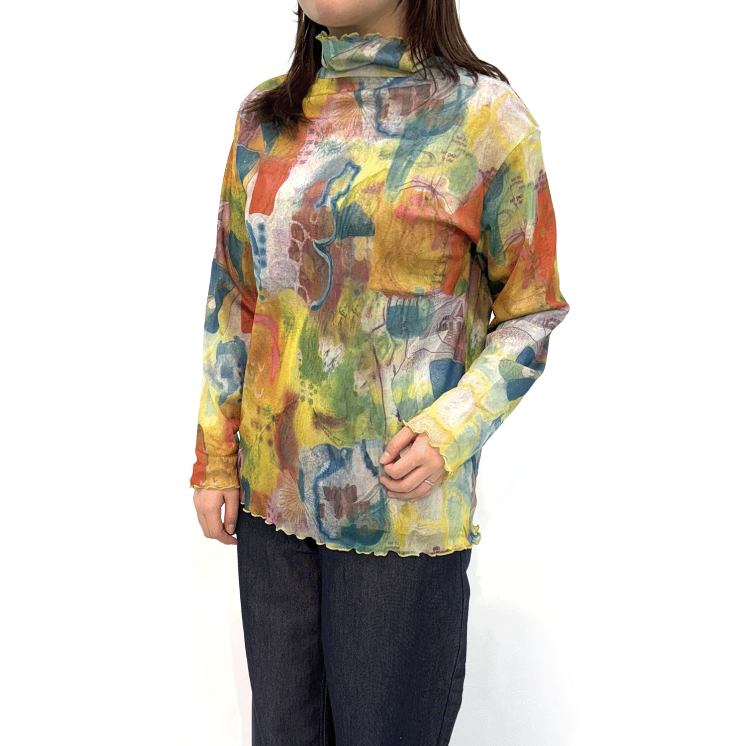 パワーネットリバーシブルプリントプルオーバー - 画像1