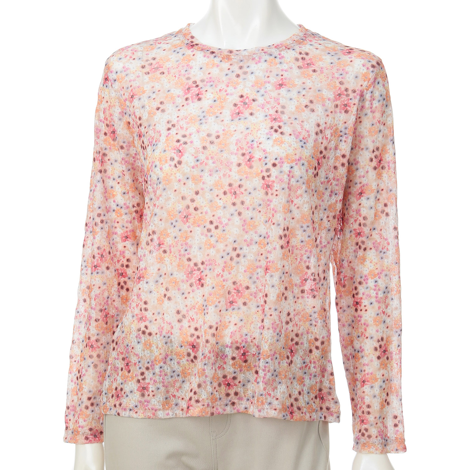 レースプリントプルオーバー - 画像3