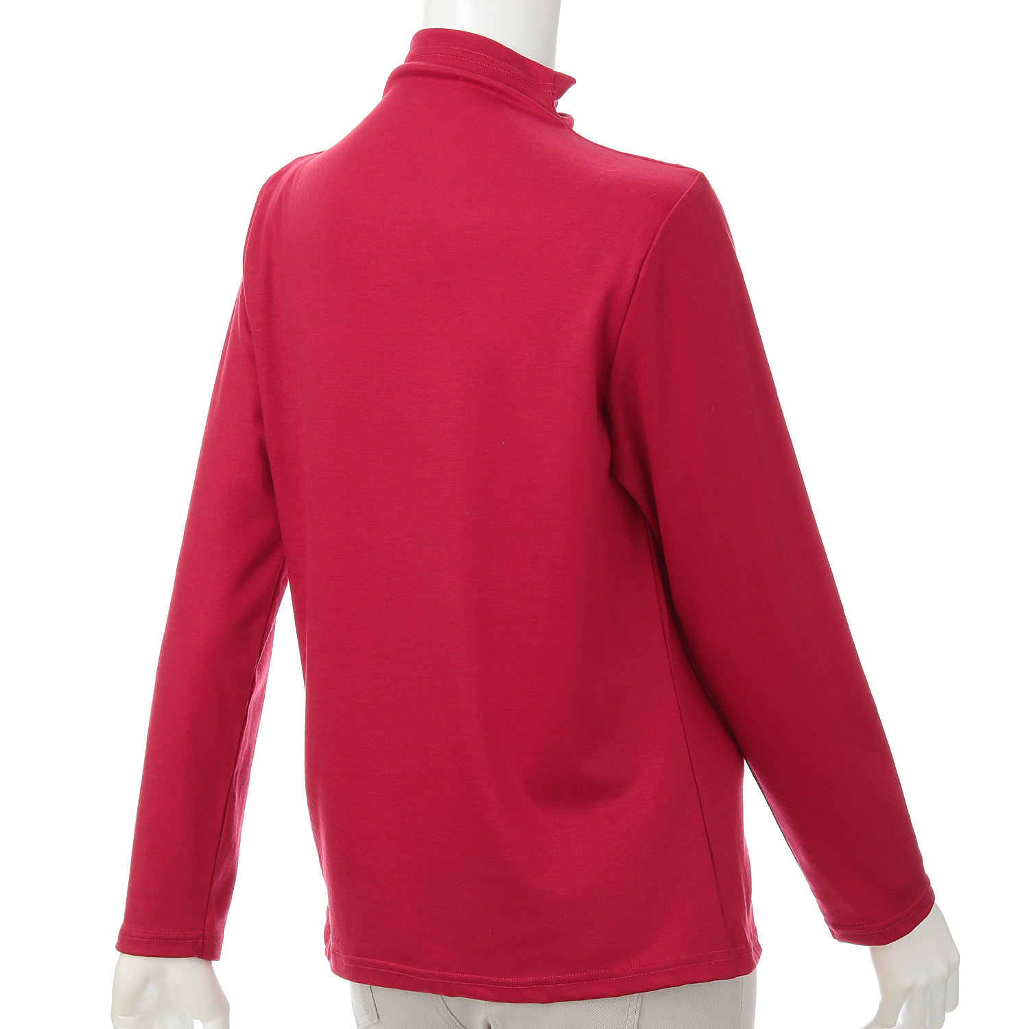 片袋ボトルネックカットソー - 画像6