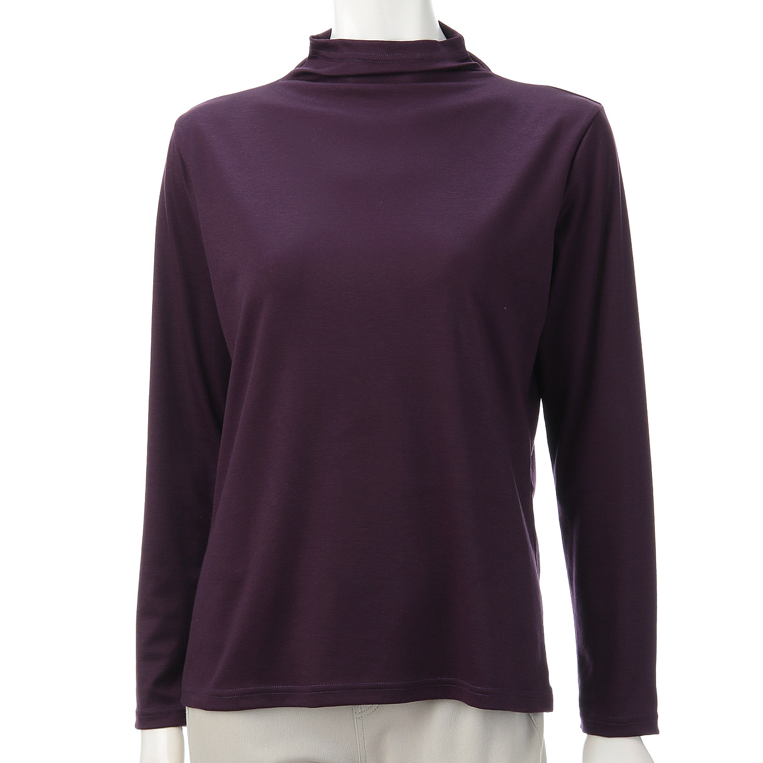 片袋ボトルネックカットソー - 画像9