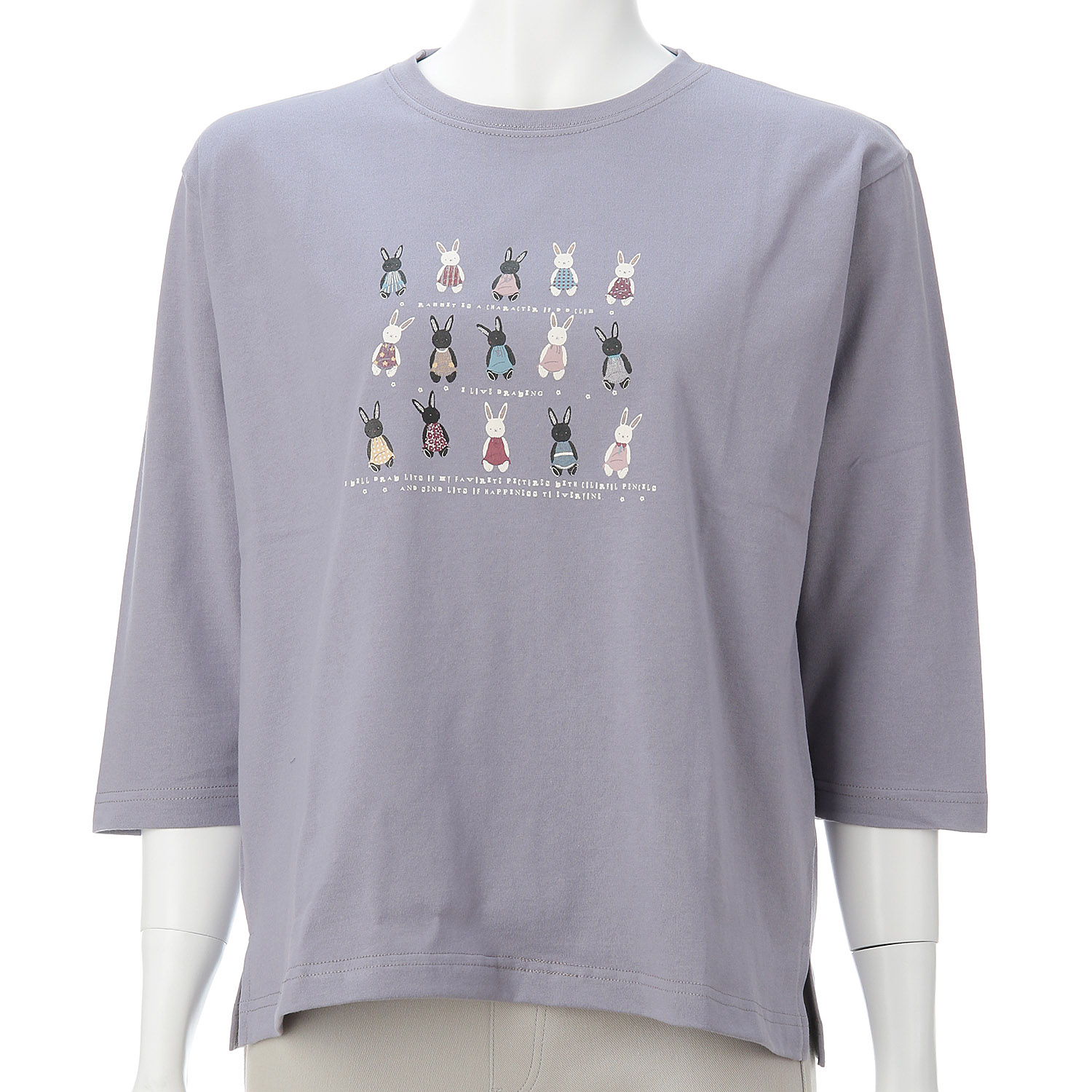 DDCLUB 7分袖T トイラビット - 画像9