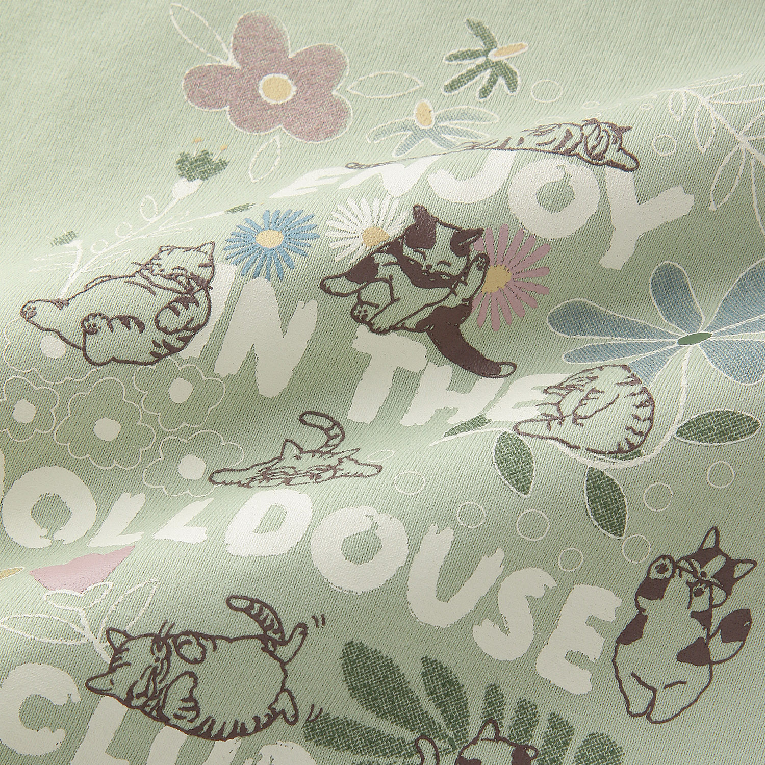 DDCLUB 7分袖T ネコロゴ - 画像8