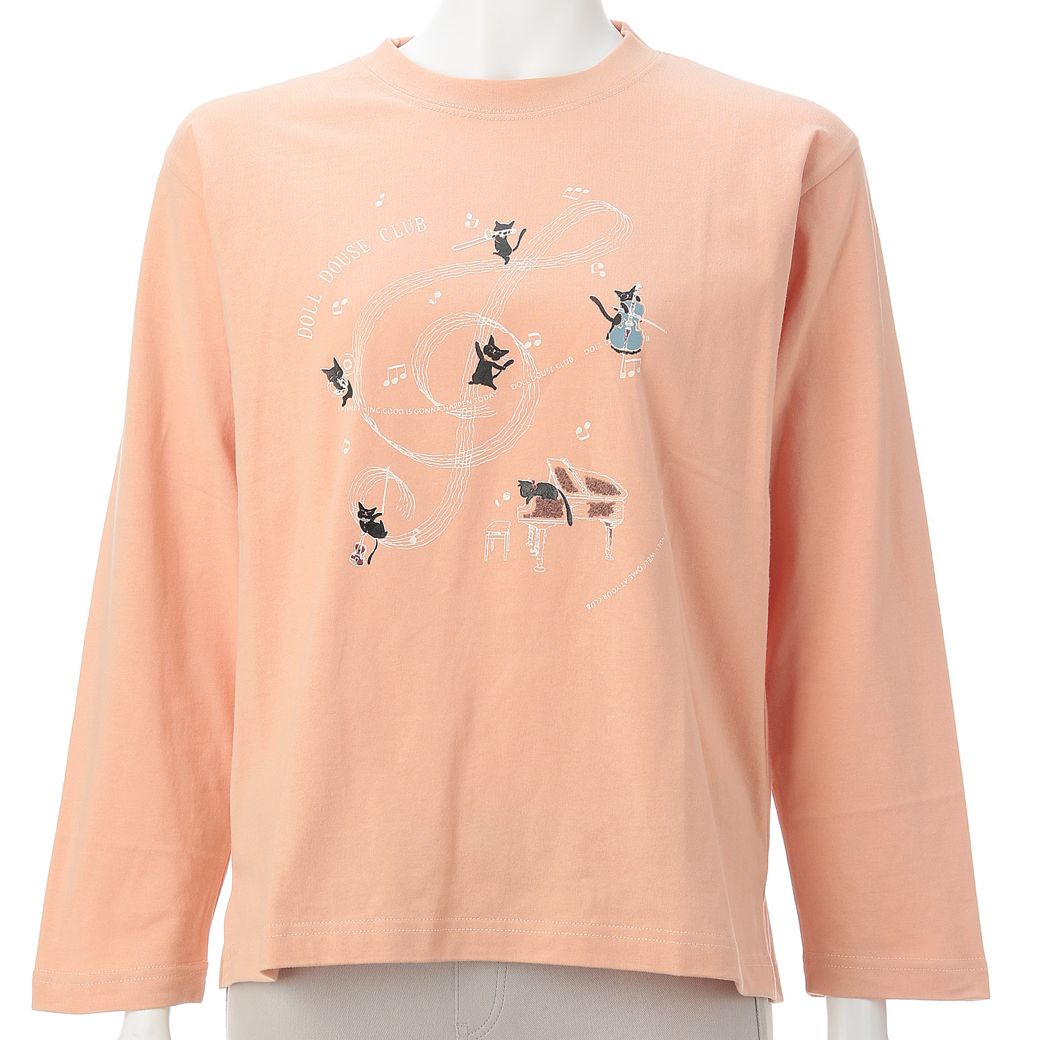 DDCLUB 長袖T ネコと音 - 画像4