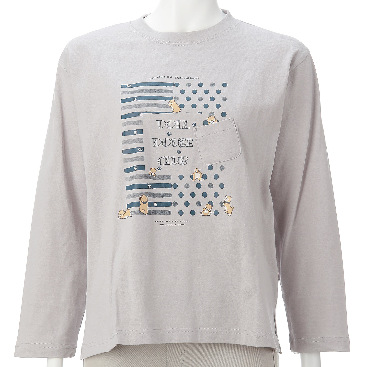 DDCLUB 長袖T しば犬 - 画像2