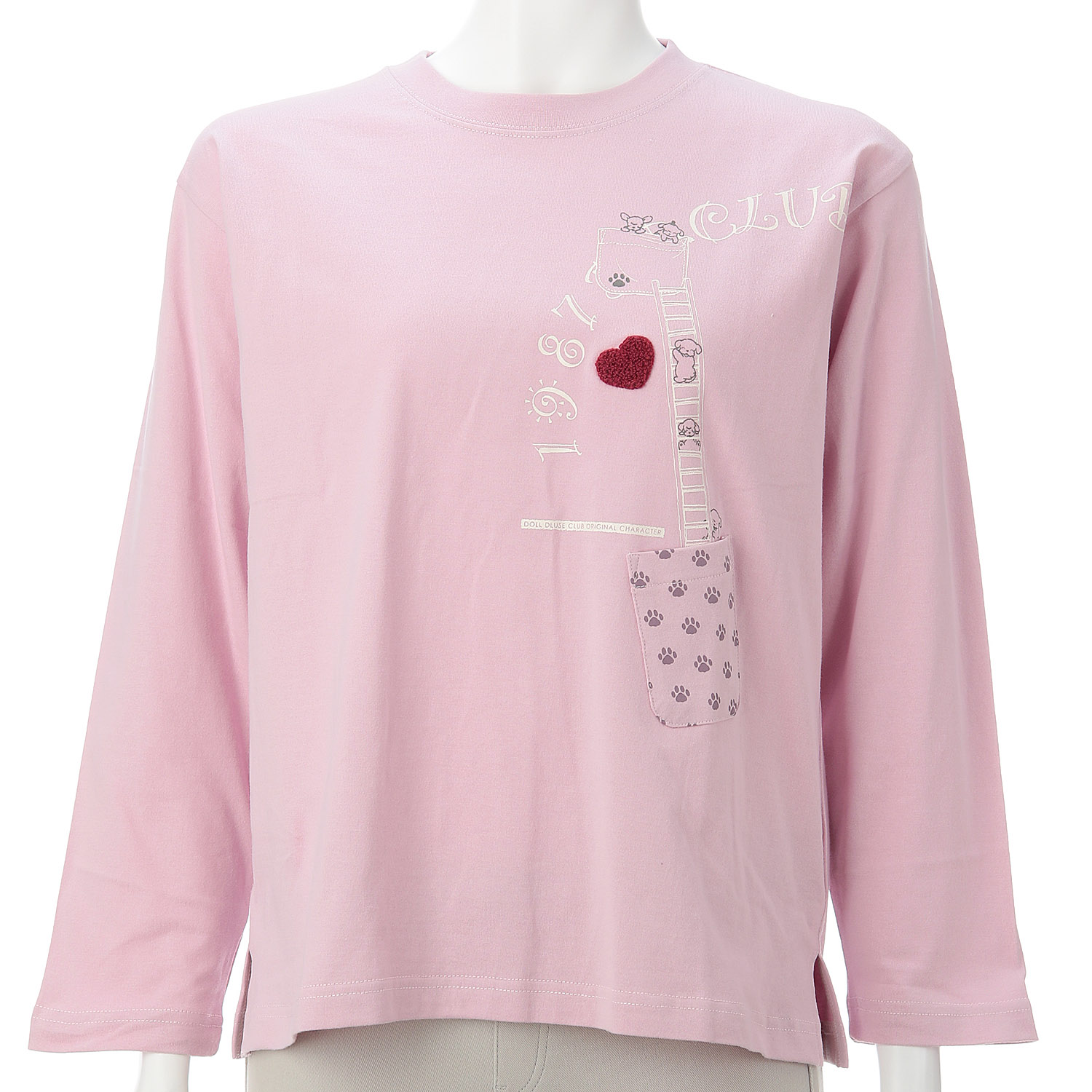 DDCLUB 長袖T プードルポケット - 画像2