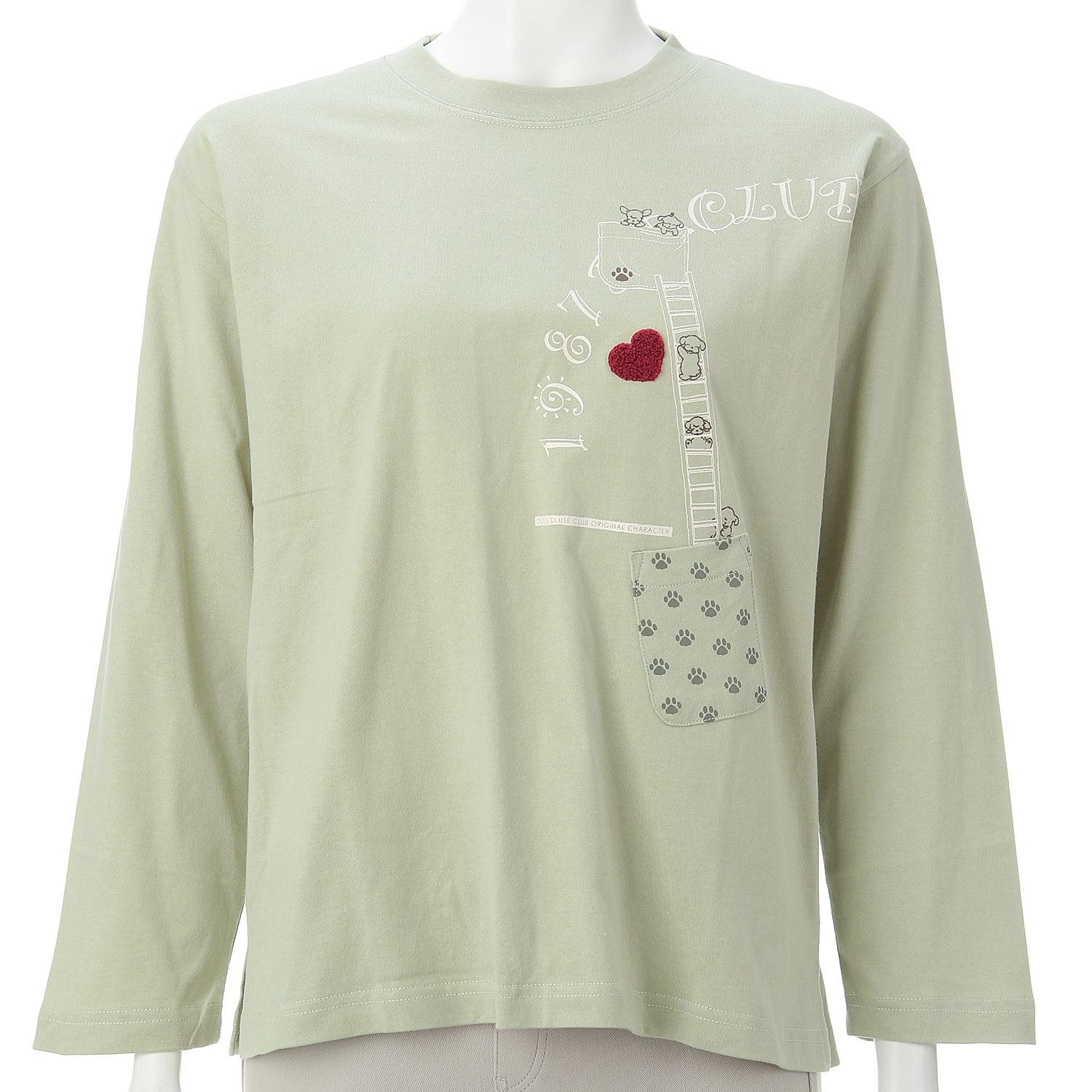 DDCLUB 長袖T プードルポケット - 画像7