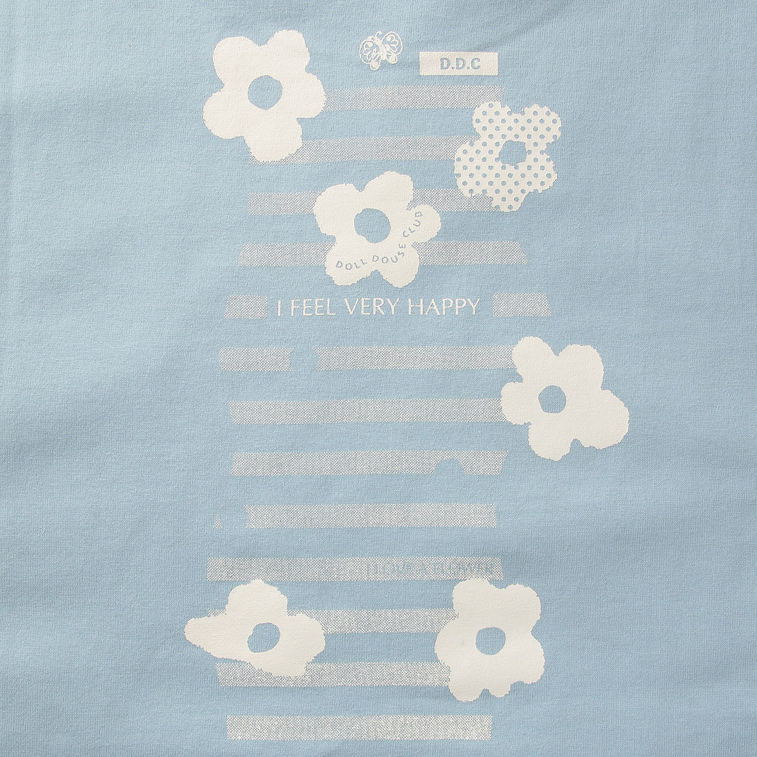 DDCLUB 長袖T 花ボーダー - 画像7