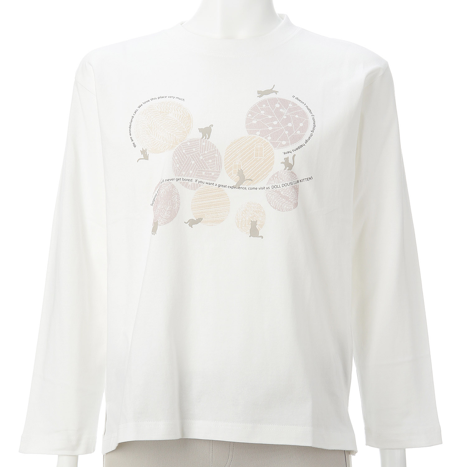 DDCLUB 長袖T ネコシルエット - 画像2