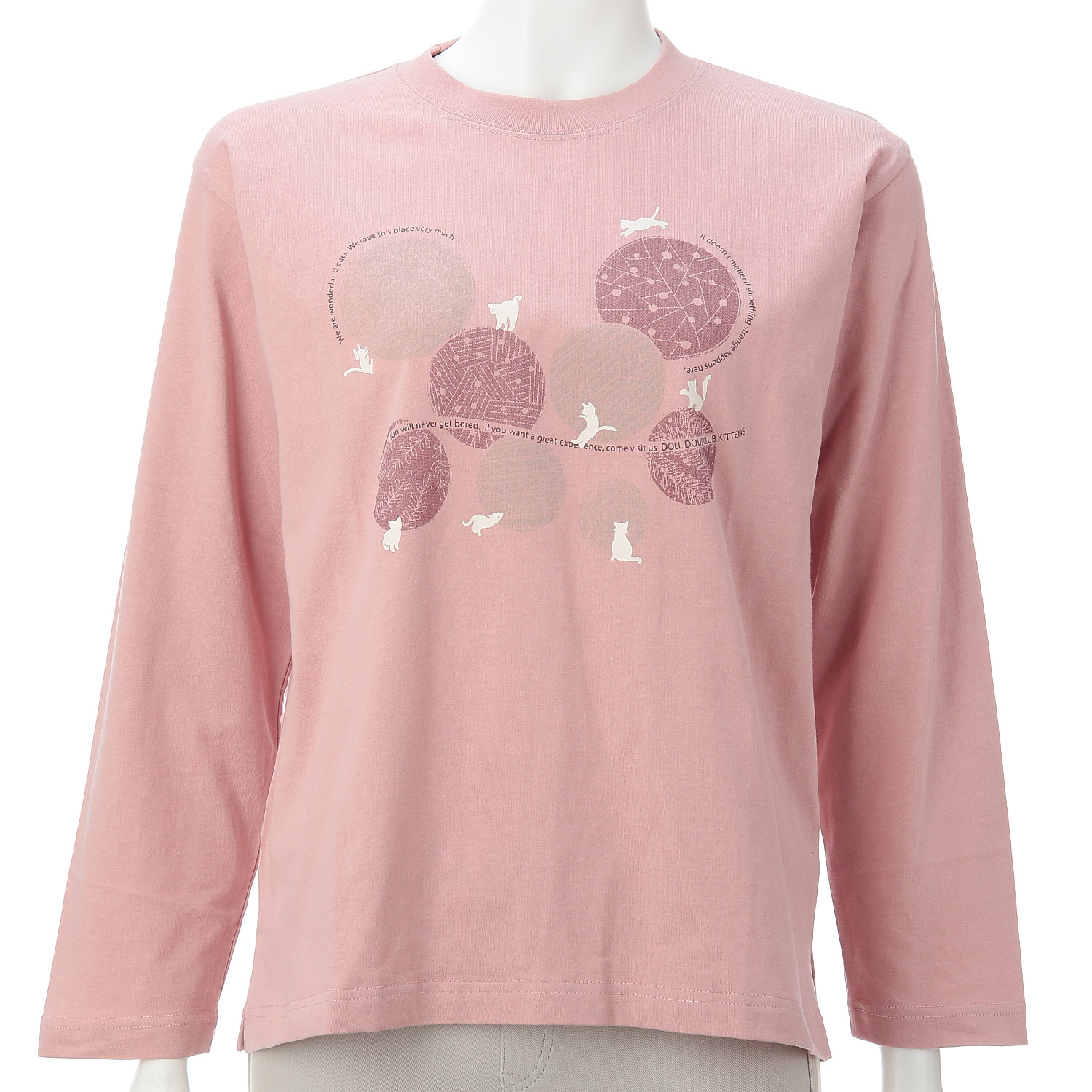 DDCLUB 長袖T ネコシルエット - 画像1