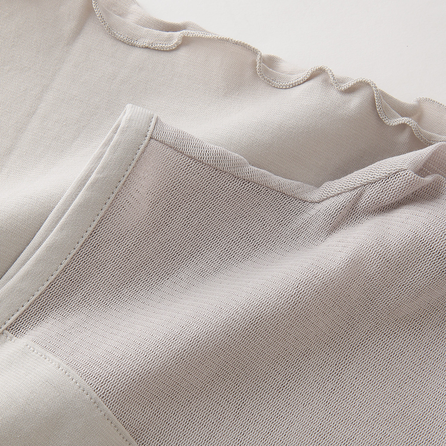 チュール切替えノースリーブ - 画像4