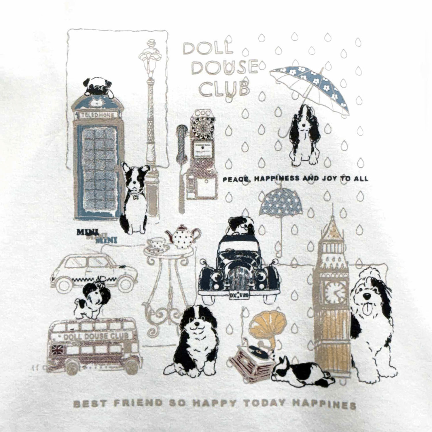 DDCLUB プリントT DOG LONDON - 画像3