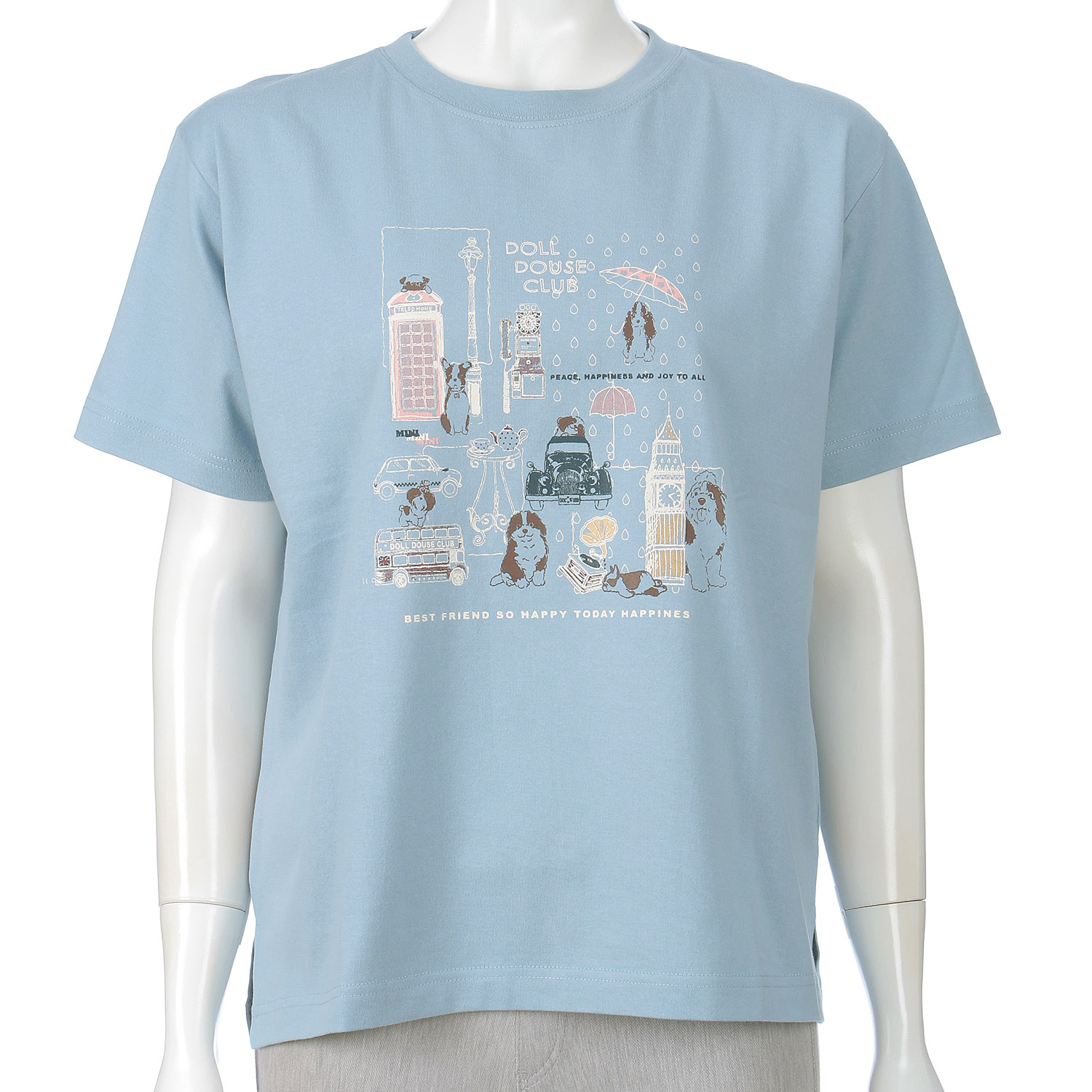 DDCLUB プリントT DOG LONDON - 画像8